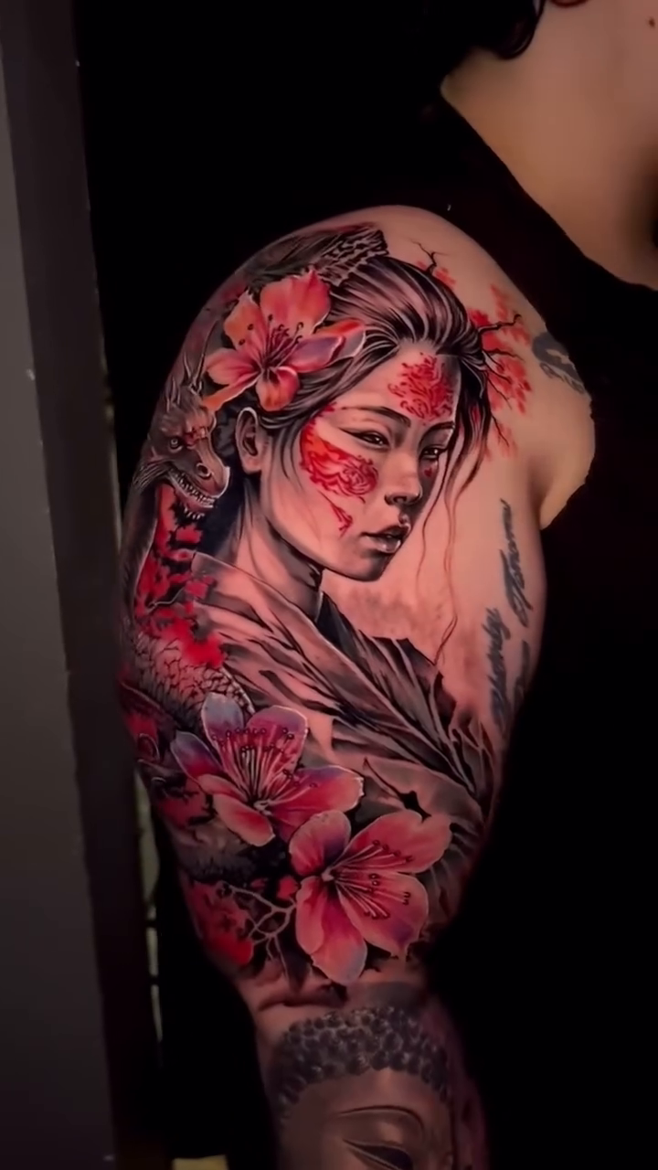 Tattoo by @myink.giingii — japanese_irezumi, realism