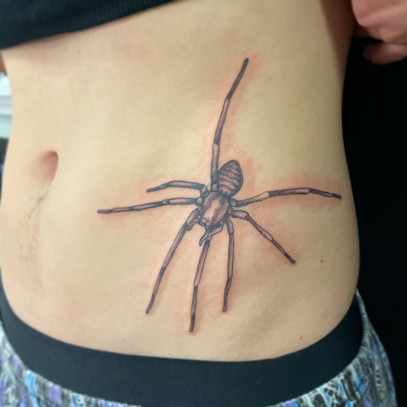 Tattoo by @hildurblom — black_and_grey