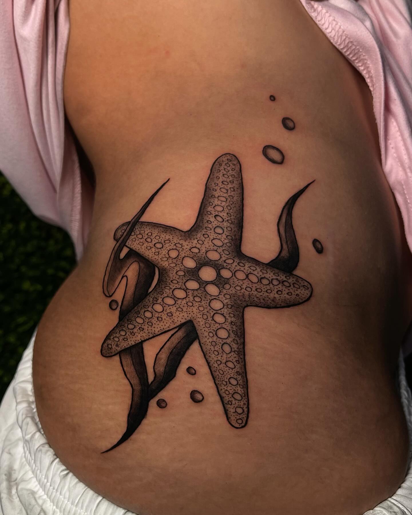 Tattoo by @wargski โ dotwork