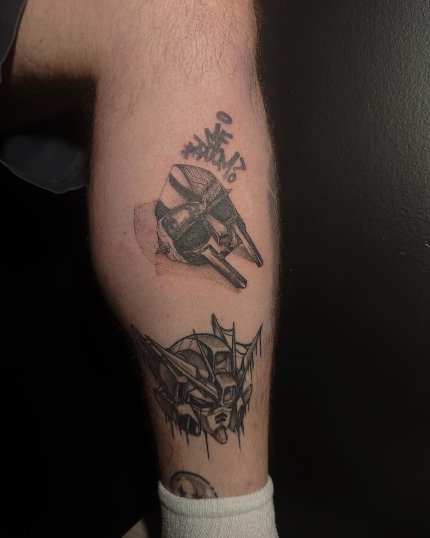 Tattoo by @deaddfred — black_and_grey