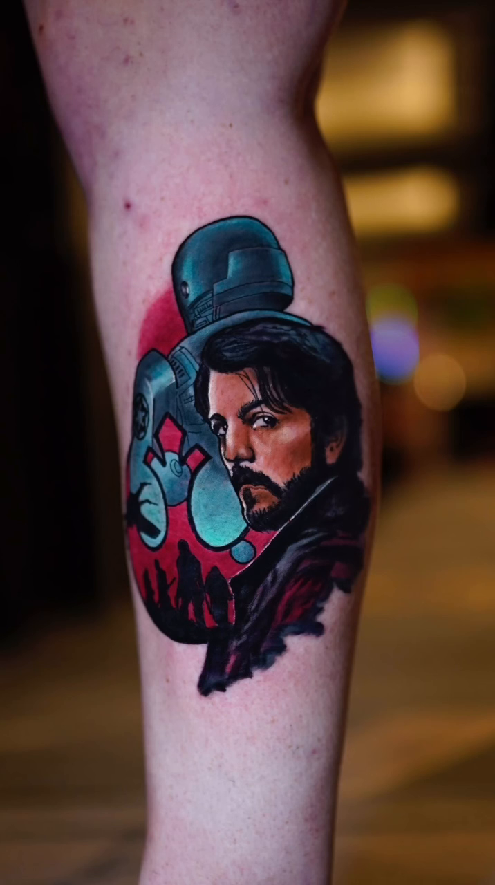 Tattoo by @joshmoontattoos โ realism, trash_polka