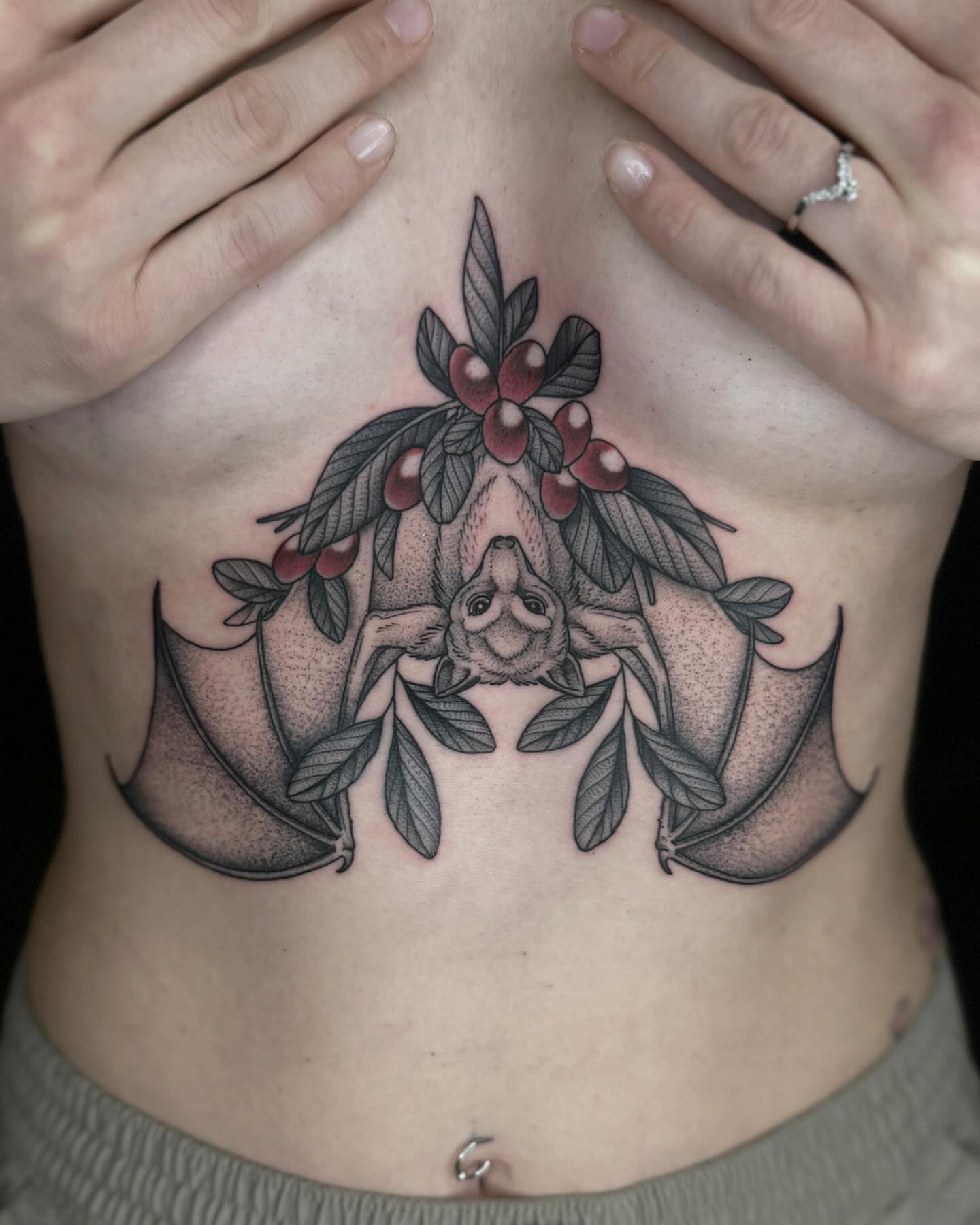 Tattoo by @thiefhands — black_and_grey
