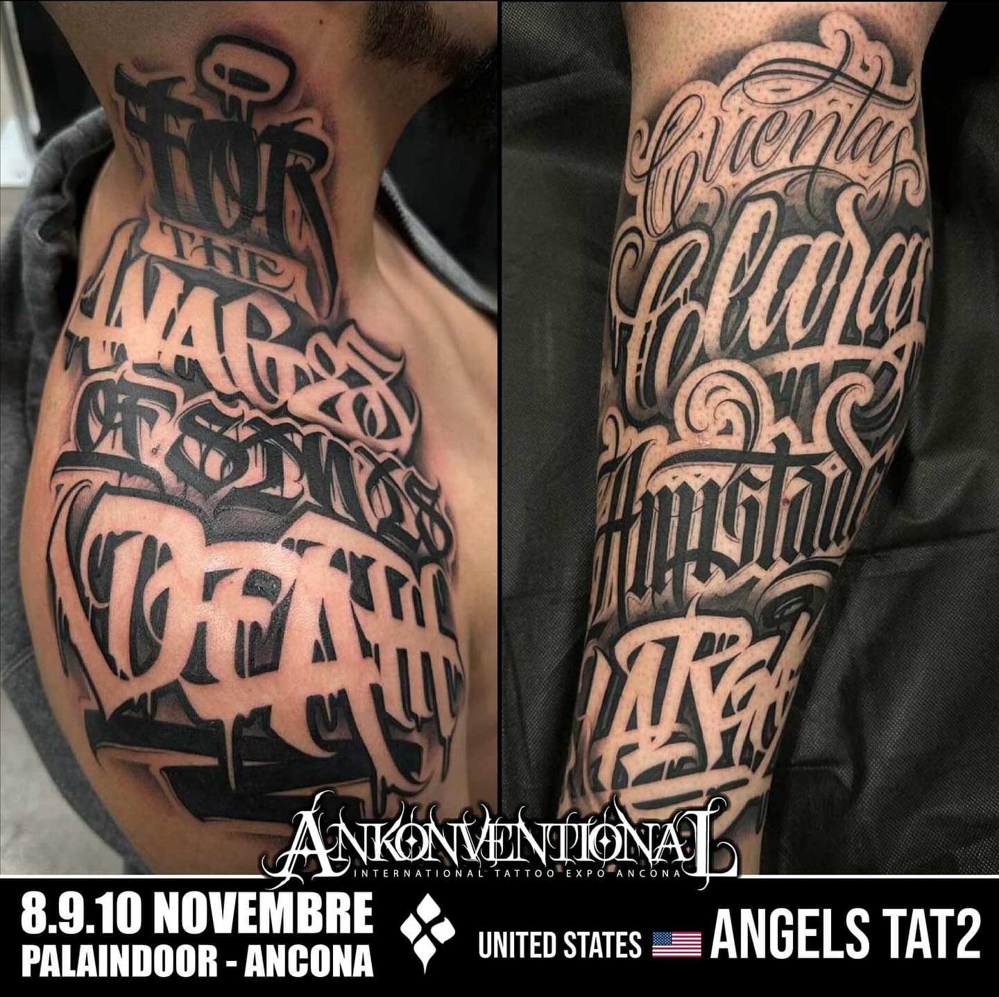 Tattoo by @angelstat2 — lettering_script