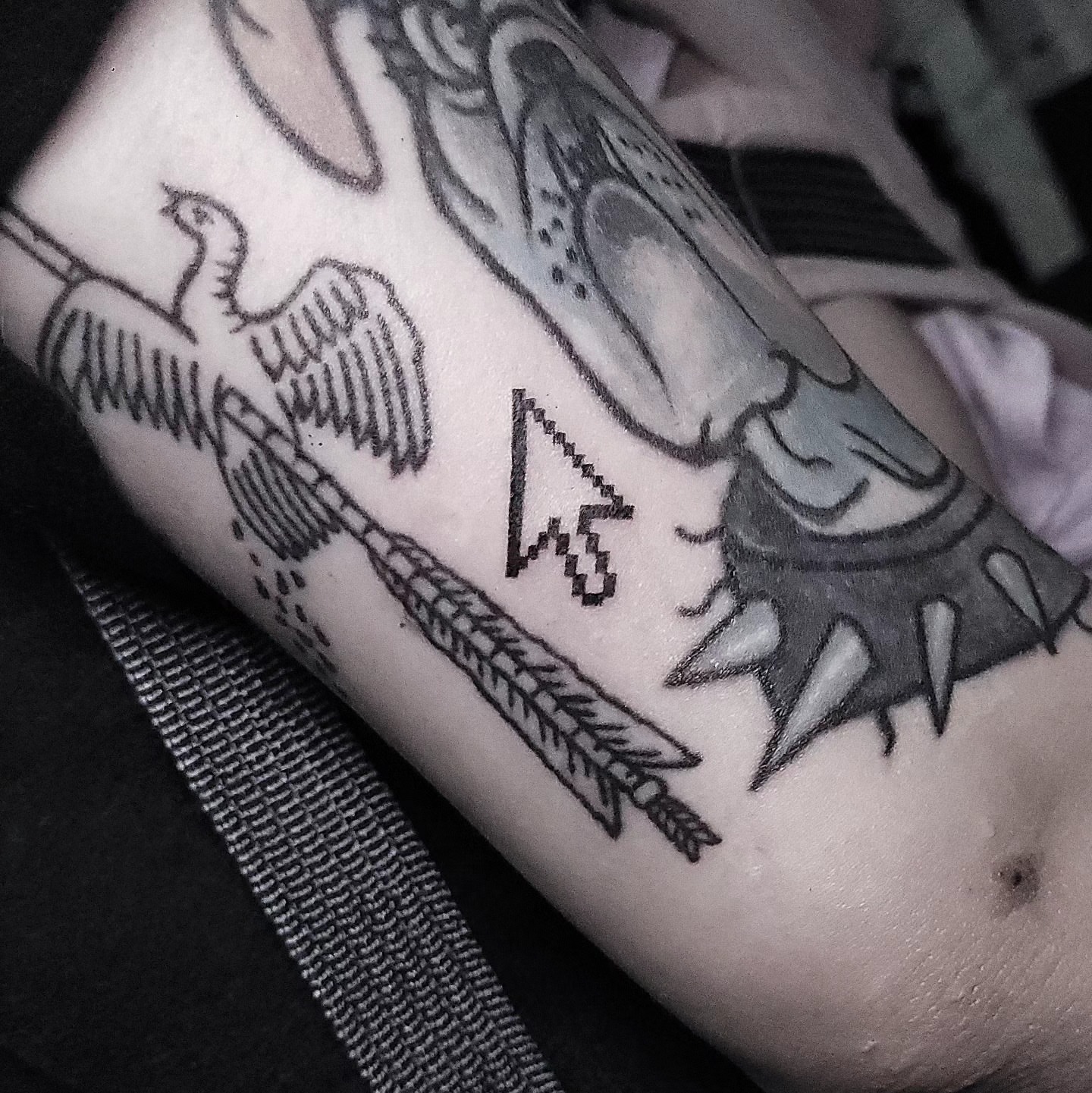 Tattoo by @alicialk β black_and_grey