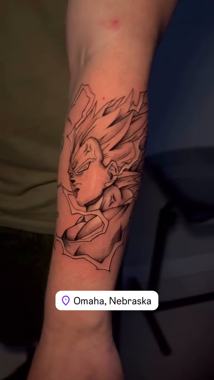 Tattoo by @payasoink402 — anime
