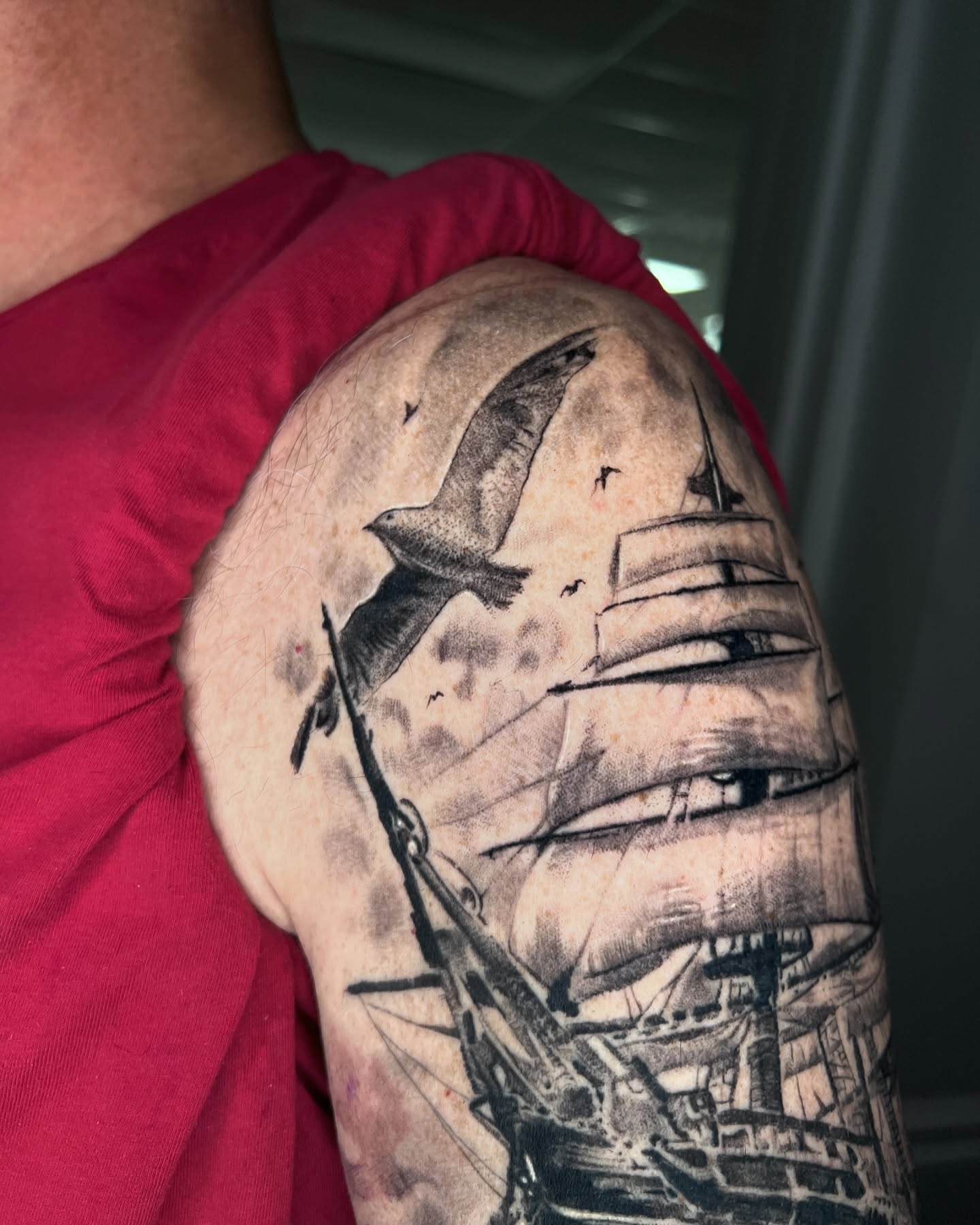 Tattoo by @joedejoya — black_and_grey, realism