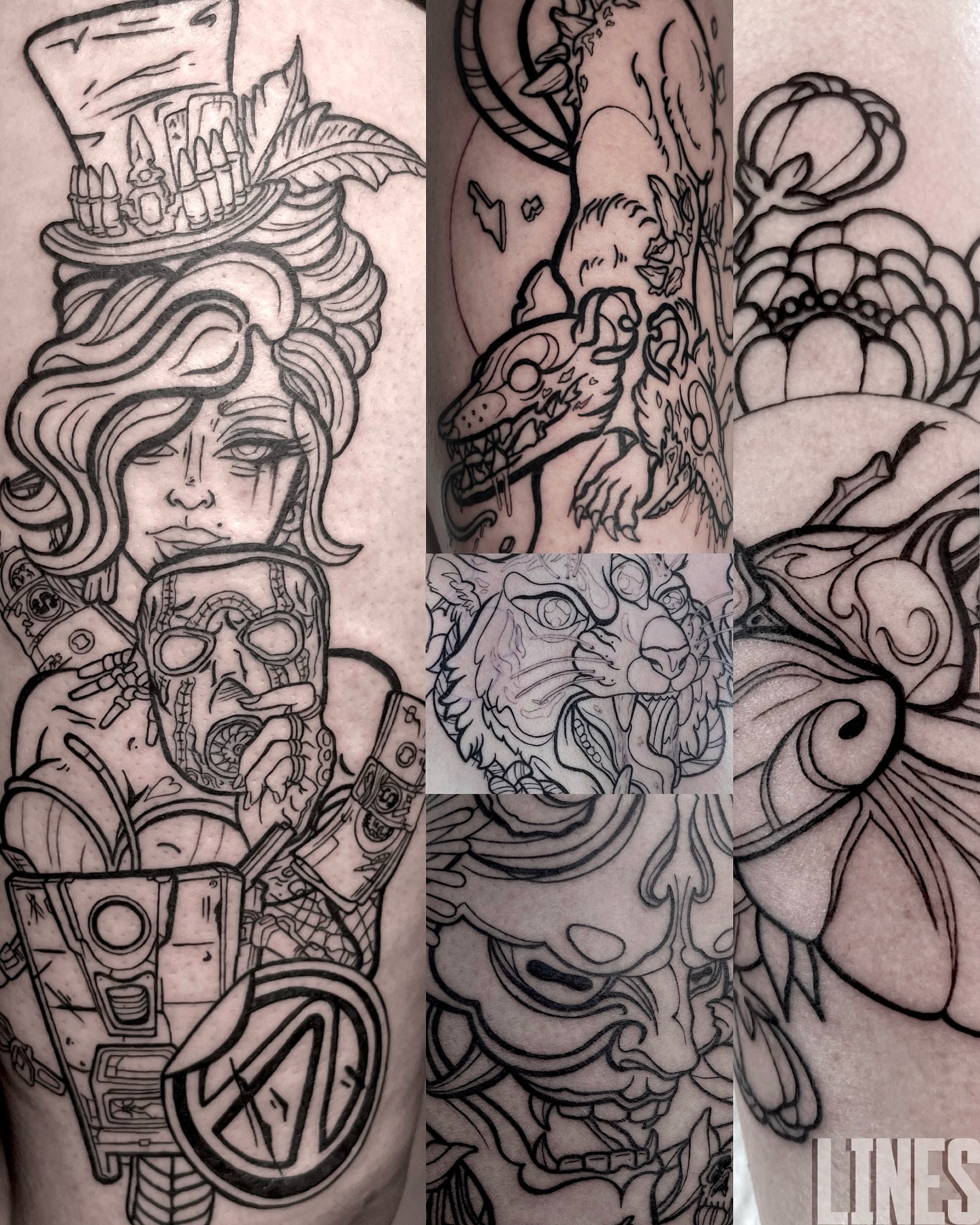 Tattoo by @beccalynntattoo — american_traditional, black_and_grey