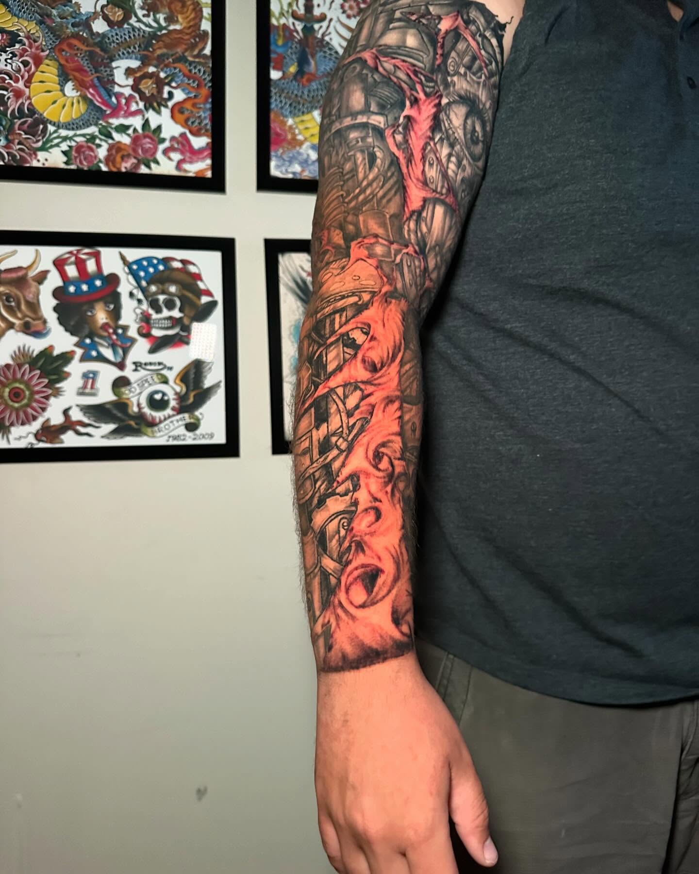Tattoo by @tattooedwalnut — neo_traditional, dark_realism