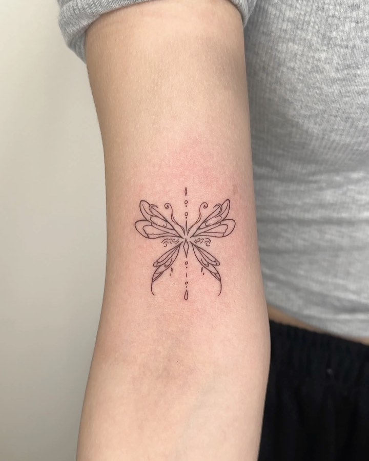 Tattoo by @kphaninks โ geometric