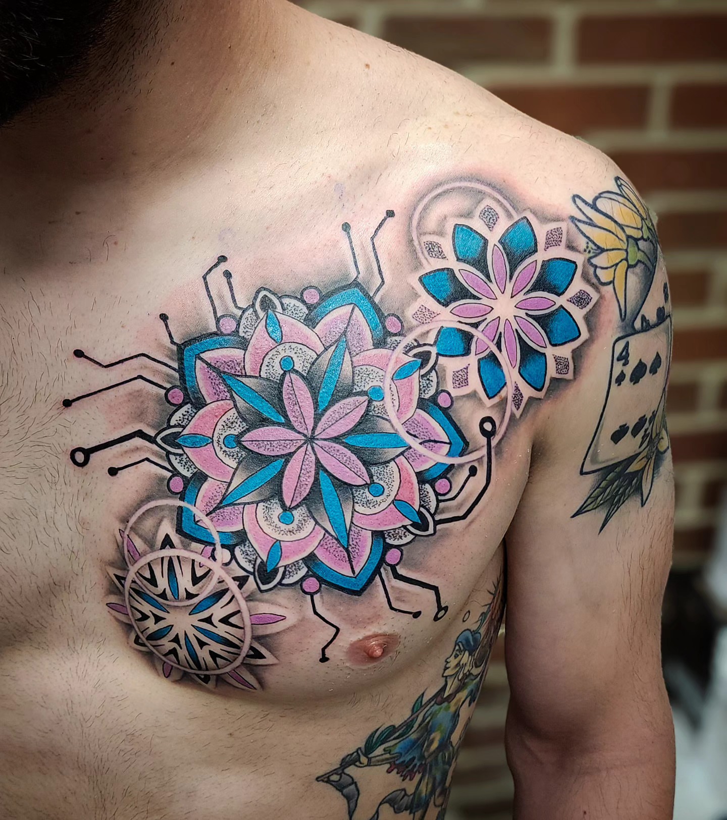 Tattoo by @ower_hernandez — geometric, ornamental
