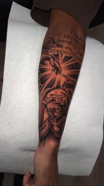 Tattoo by @cees_inks — black_and_grey, realism