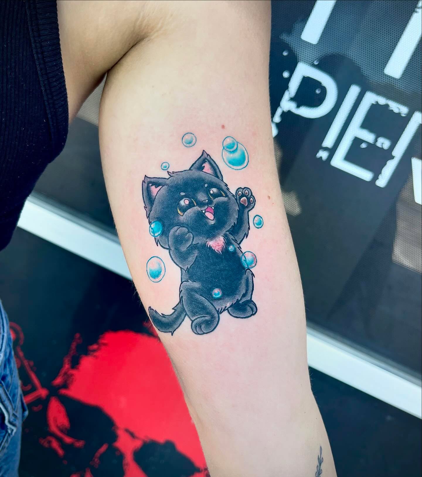 Tattoo by @alandapanda — dotwork