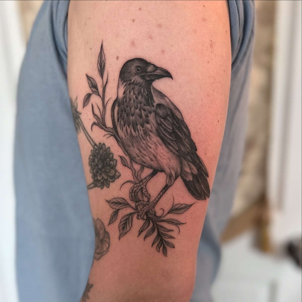 Tattoo by @kindredspirits_tattoo โ black_and_grey, realism