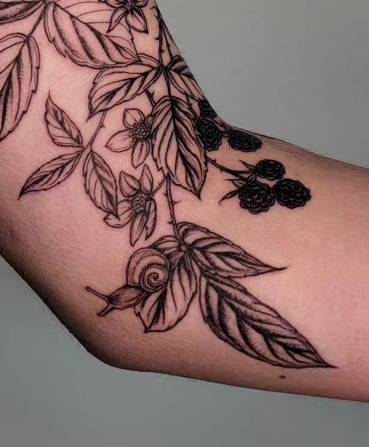 Tattoo by @cc_tattoos — black_and_grey
