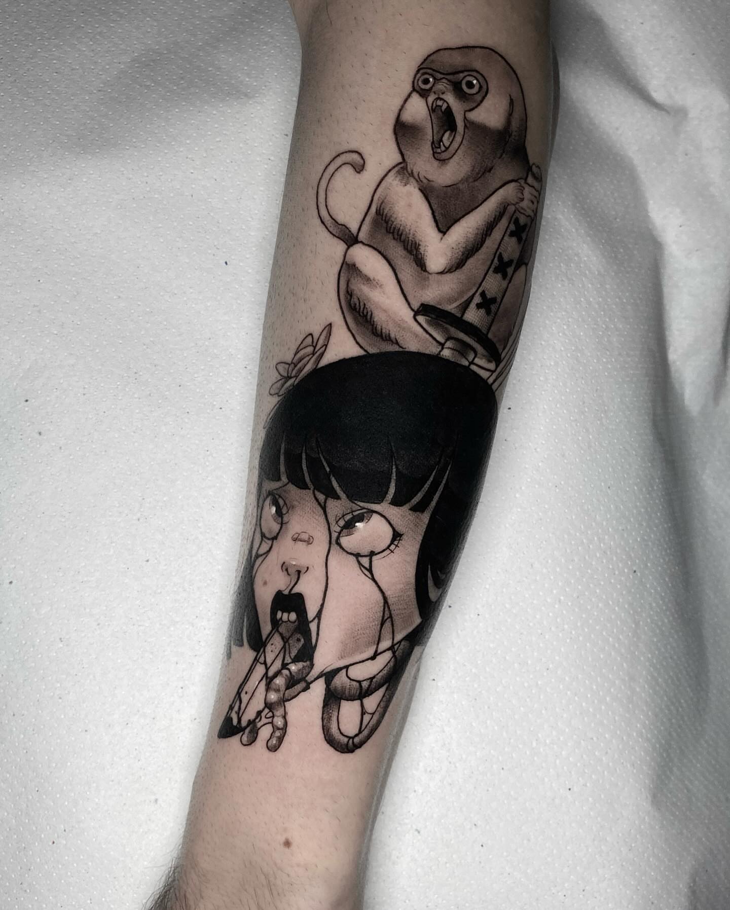 Tattoo by @suba_tattoo — black_and_grey, realism
