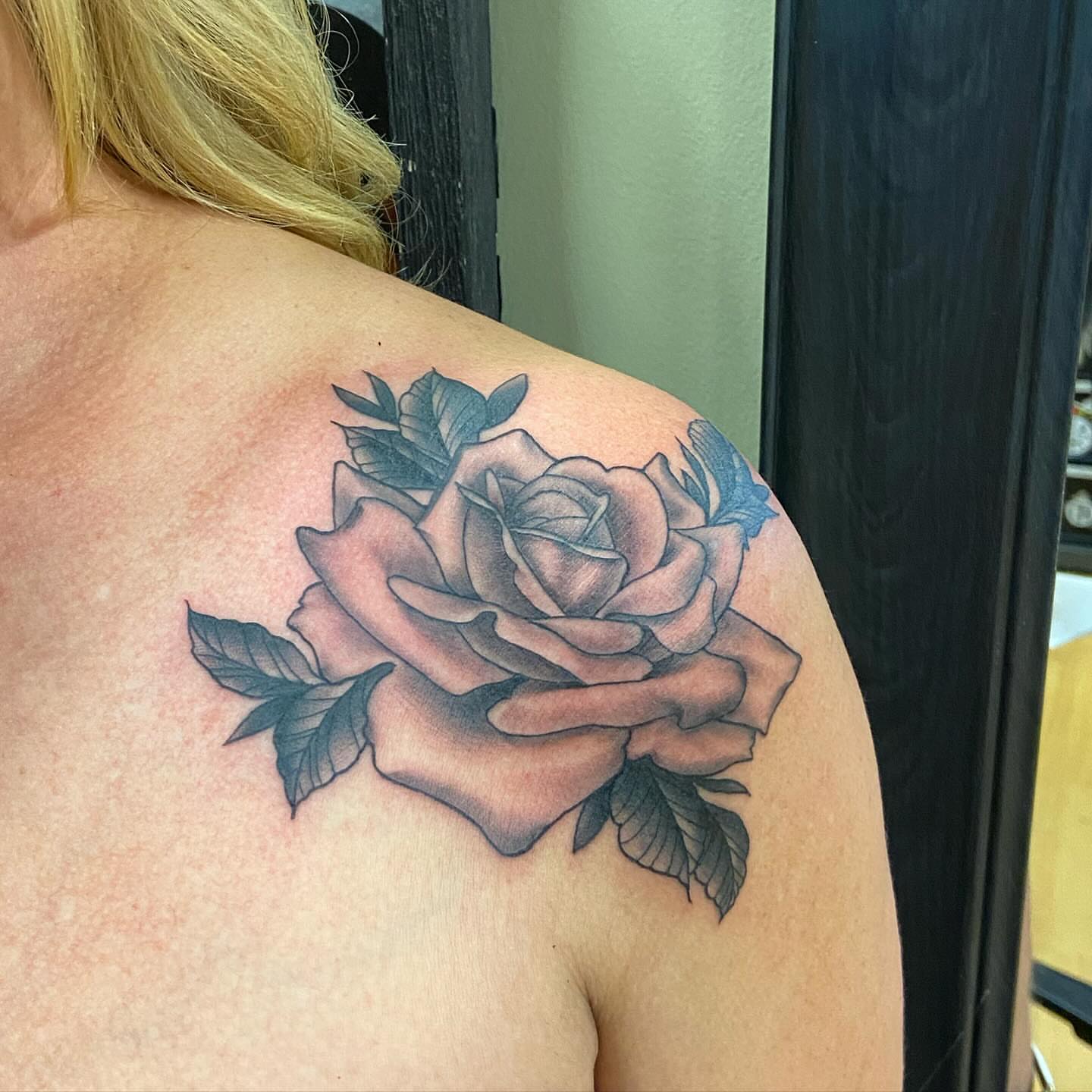 Tattoo by @josh_kirkpatrick_tattoo — black_and_grey