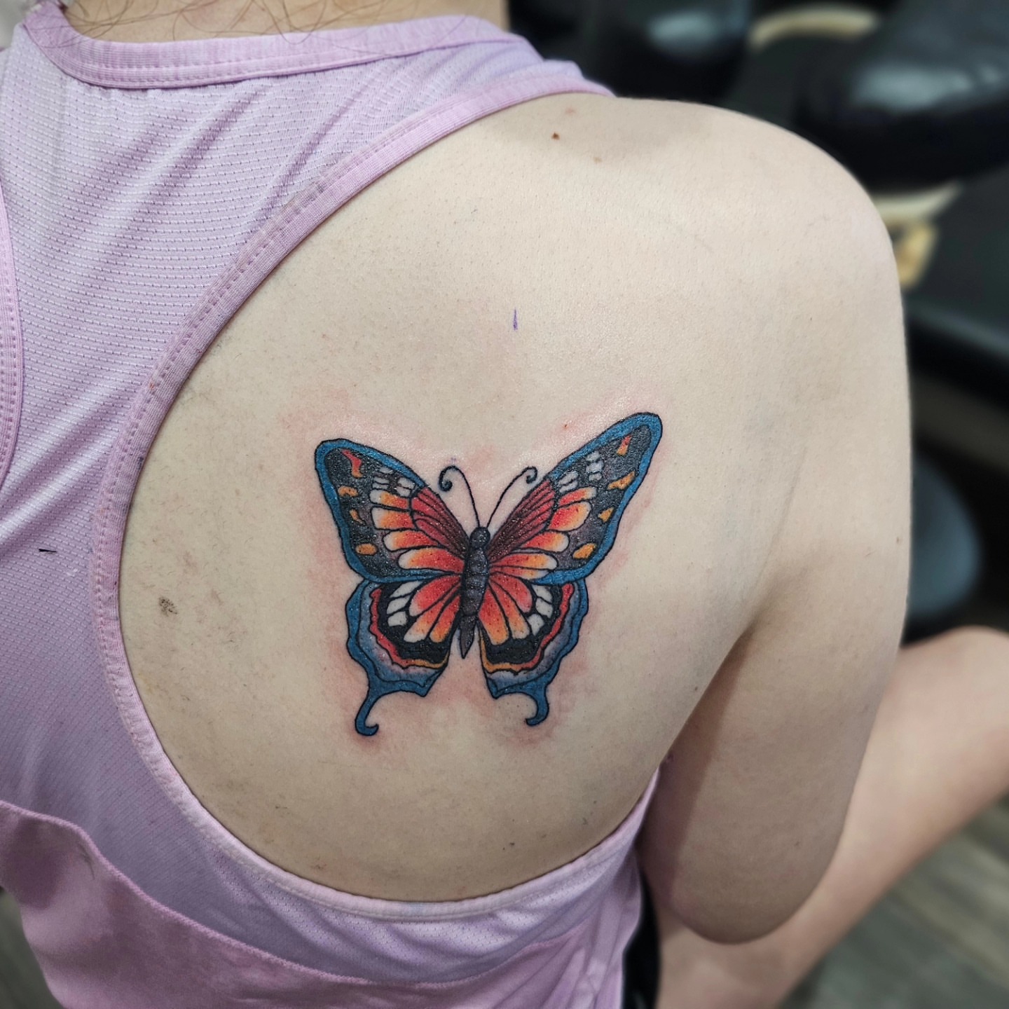 Tattoo by @jabbedbyjess — watercolor