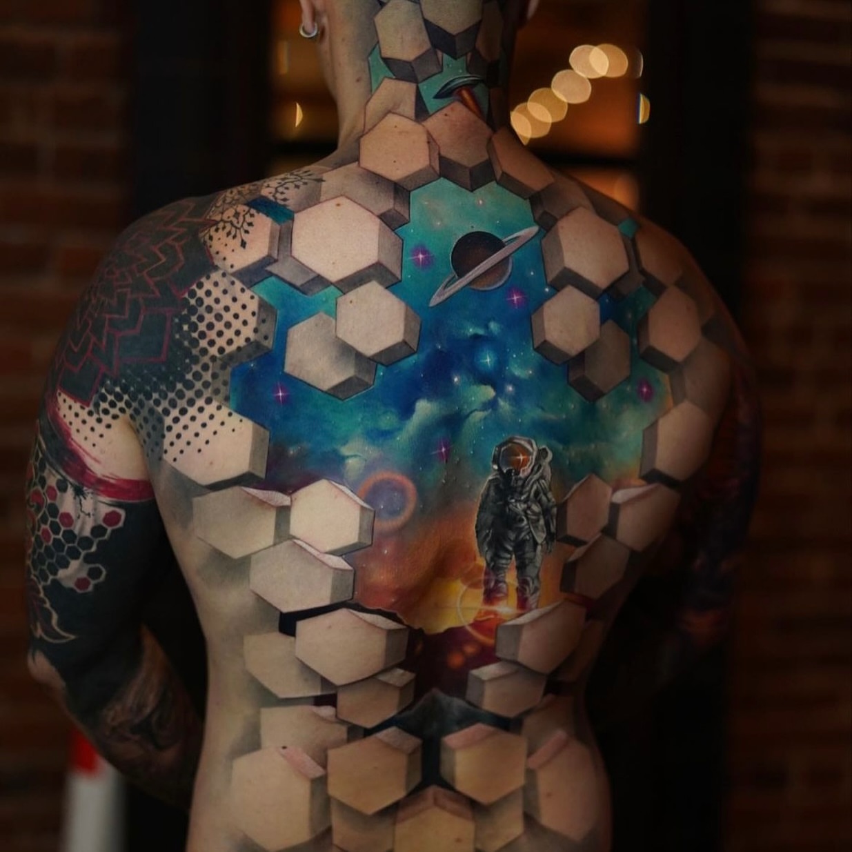 Tattoo by @jesse_rix — geometric