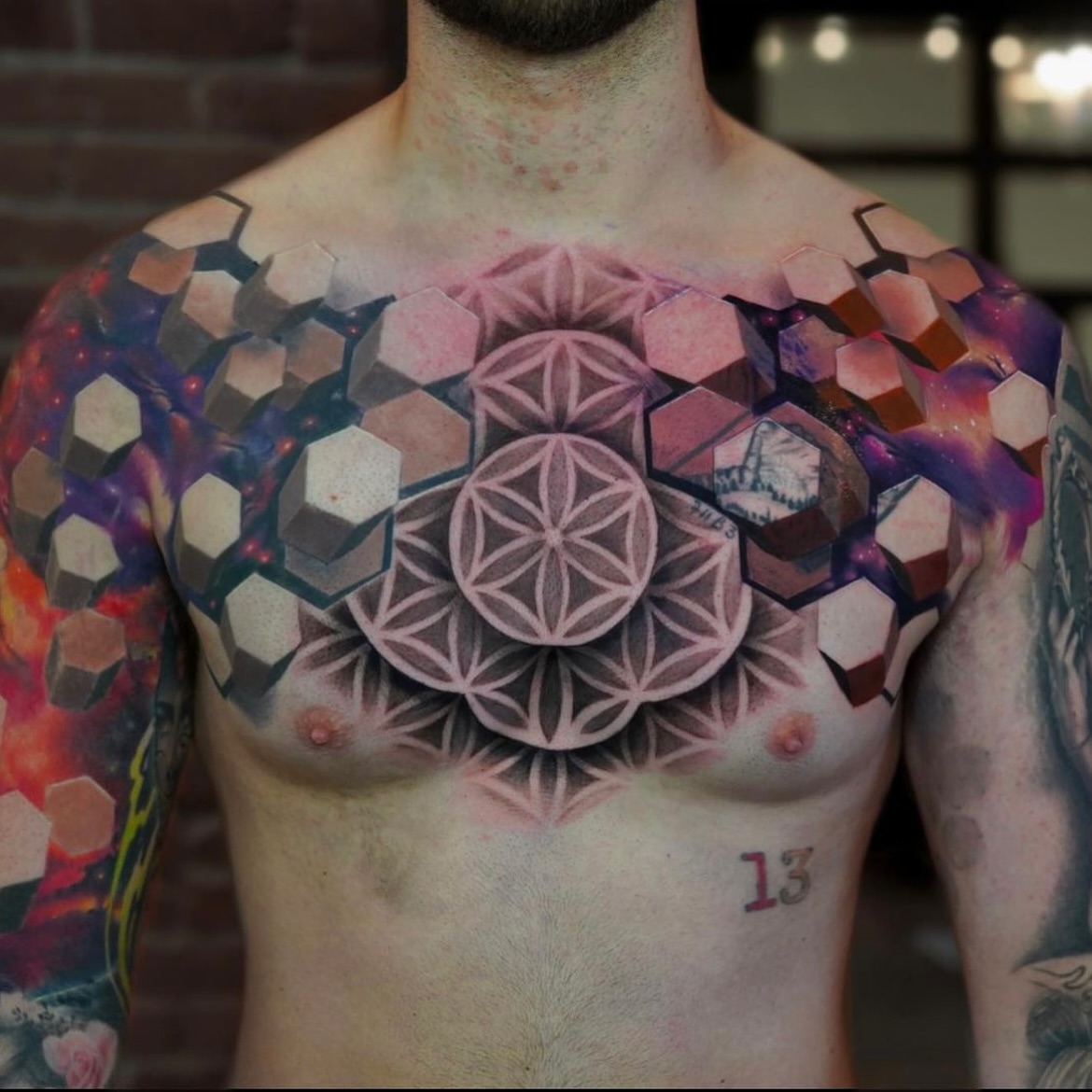 Tattoo by @jesse_rix — geometric
