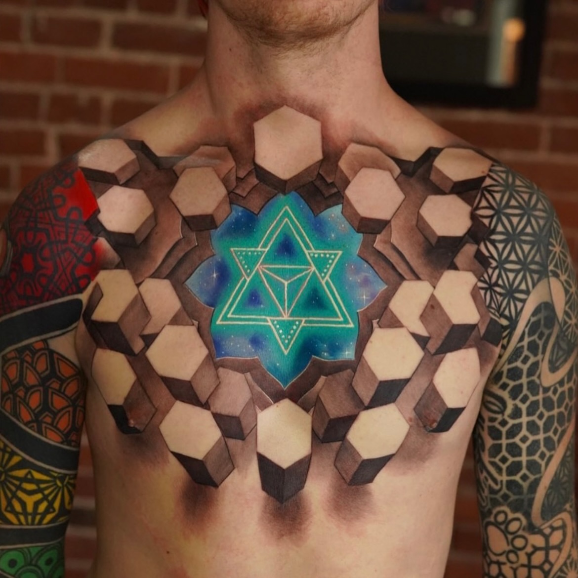 Tattoo by @jesse_rix — geometric
