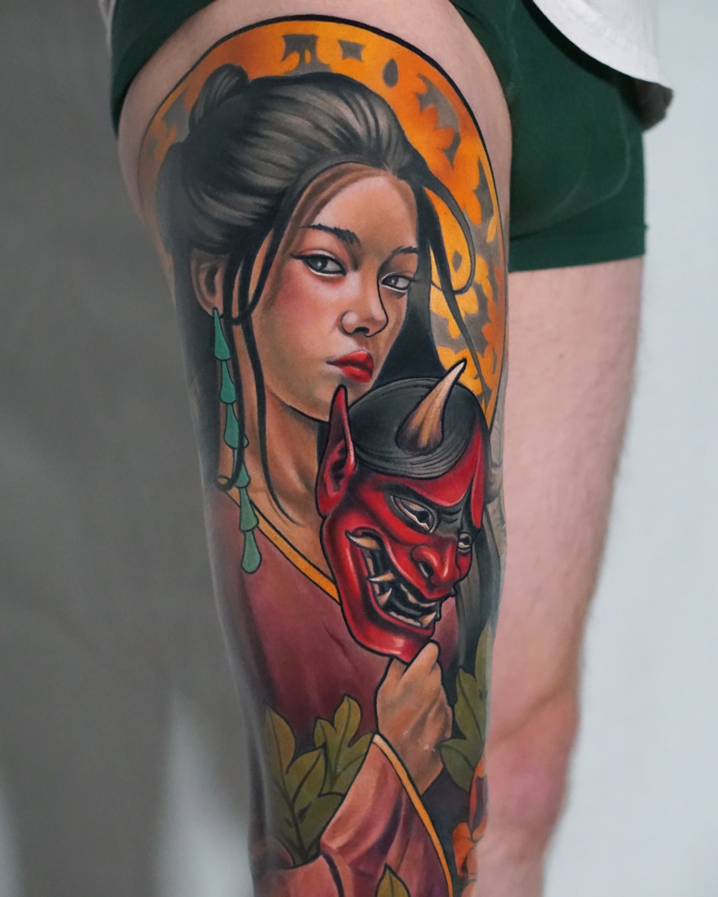 Tattoo by @miloalfring — realism, japanese_irezumi