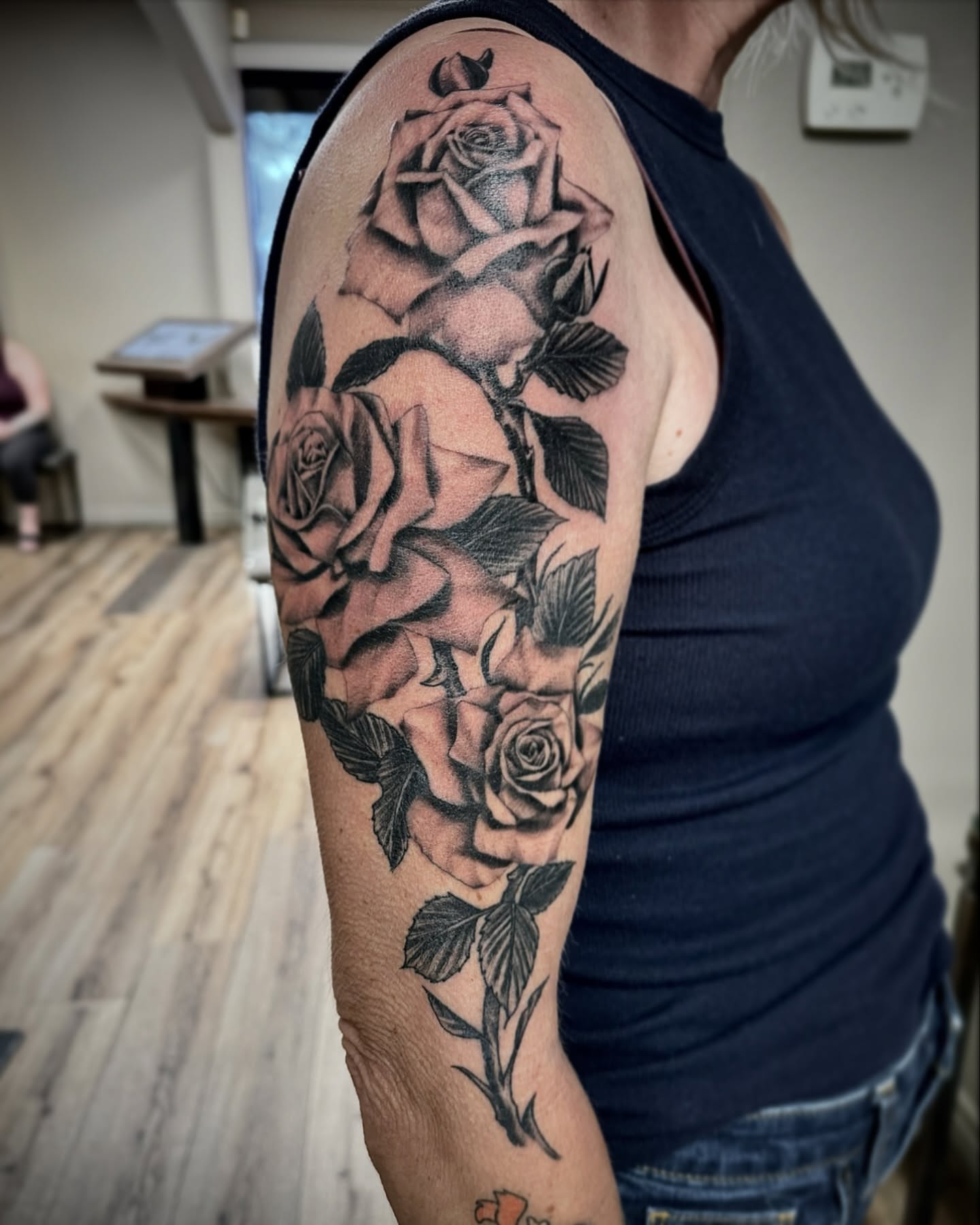 Tattoo by @cj.hurtado — black_and_grey