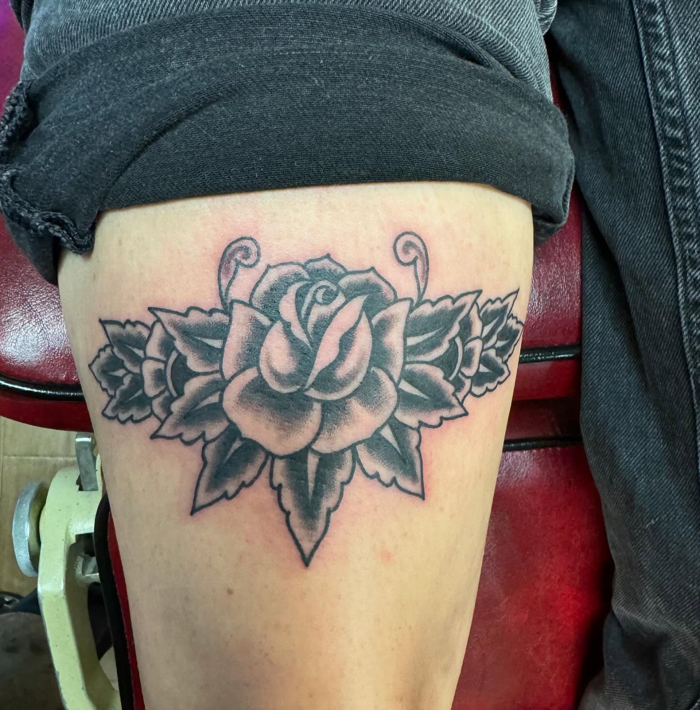 Tattoo by @jeffgrahamtattoo β black_and_grey
