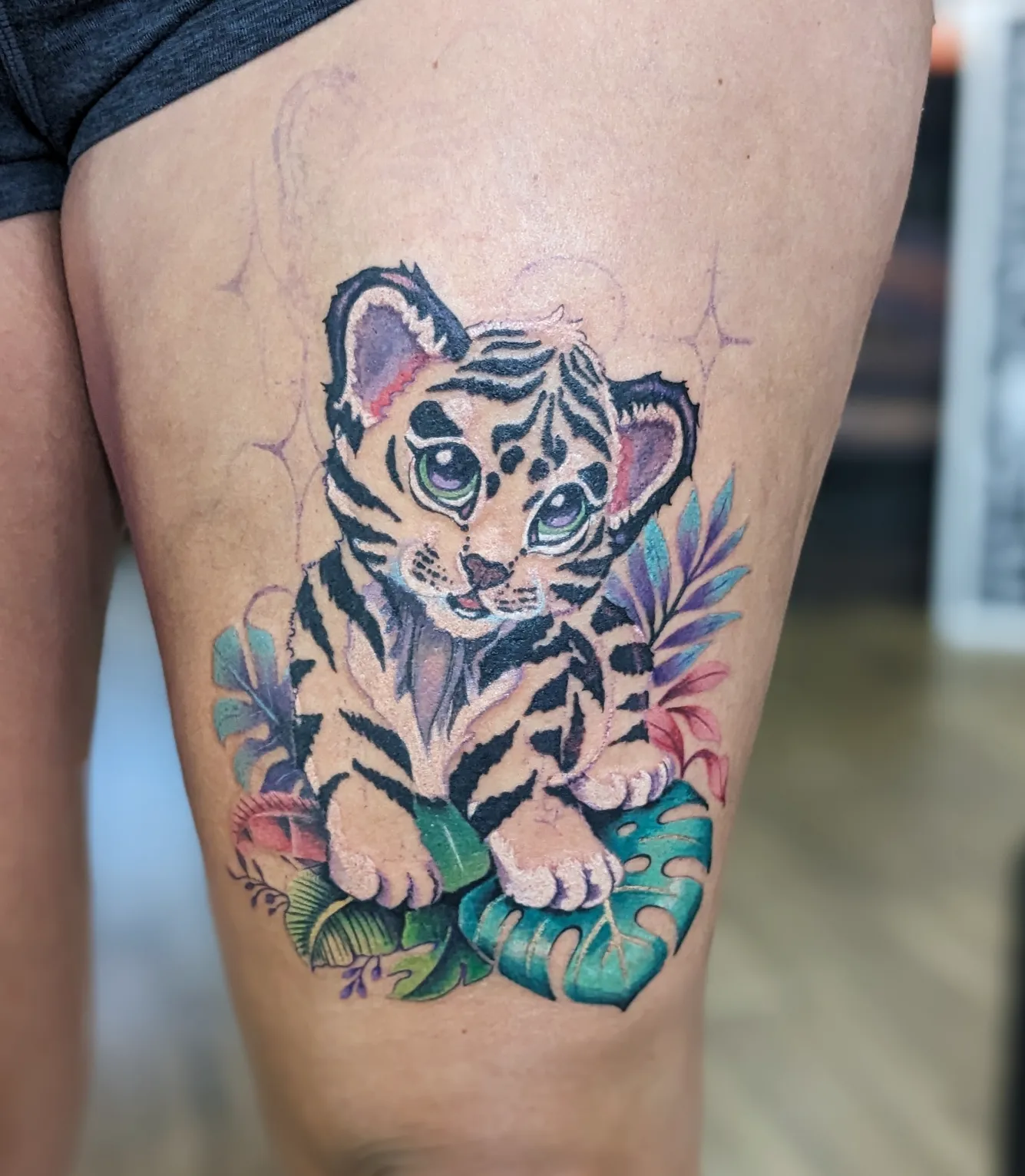 Tattoo by @lizzywiglz — realism