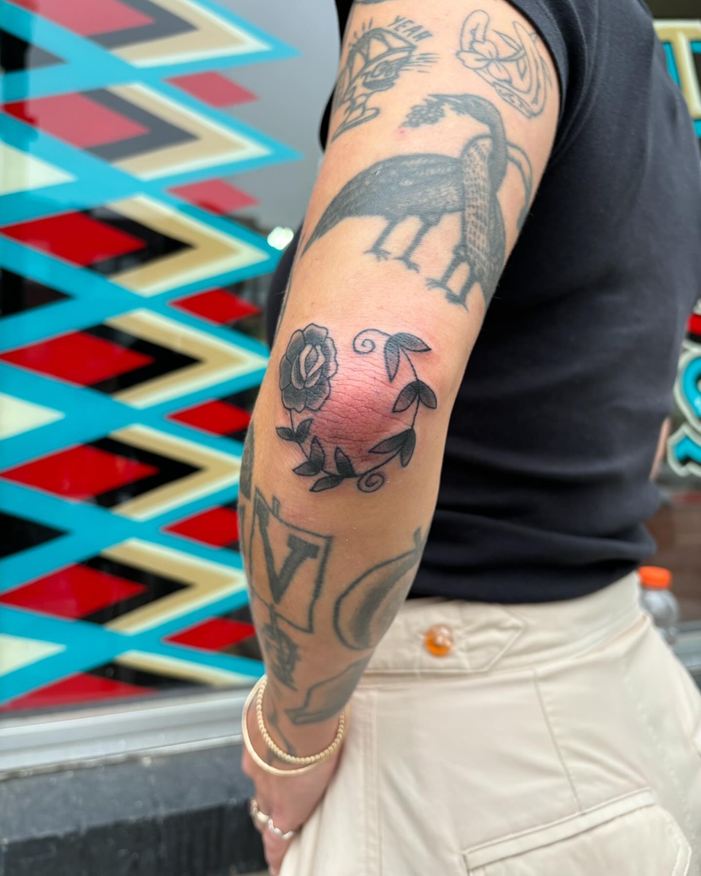 Tattoo by @jrflemingtattoo — american_traditional, black_and_grey