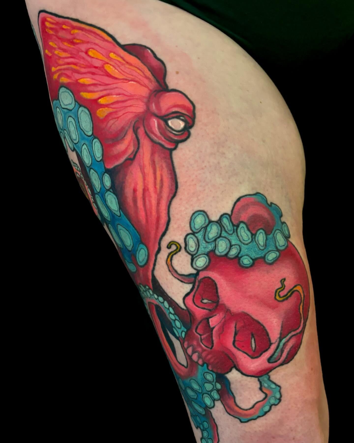 Tattoo by @chalmskinart — american_traditional