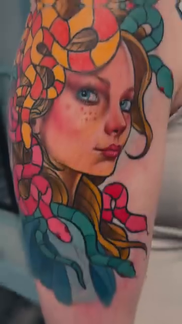 Tattoo by @jasonadkinstattoo — neo_traditional, realism