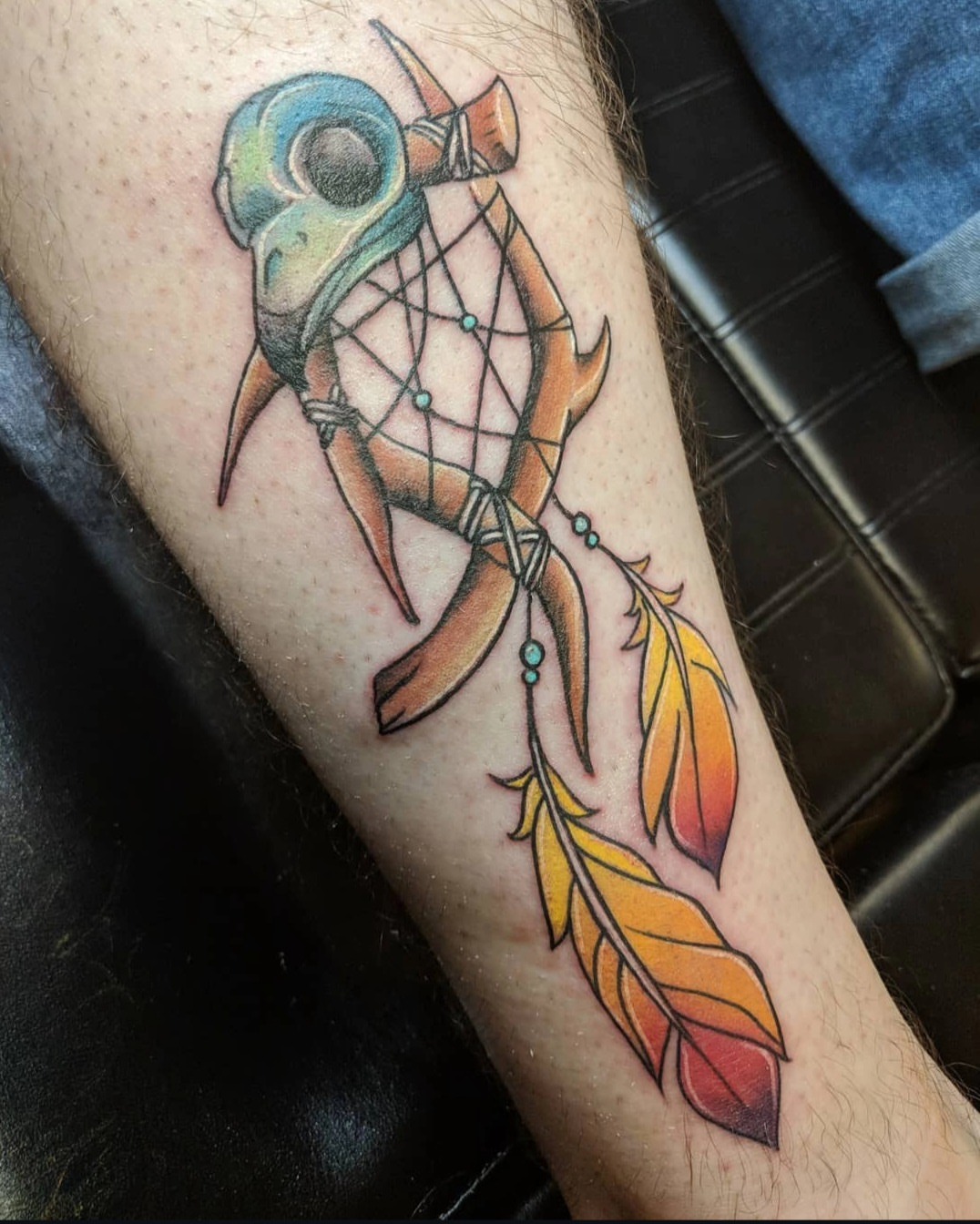 Tattoo by @tatts_by_tasha — american_traditional, dotwork