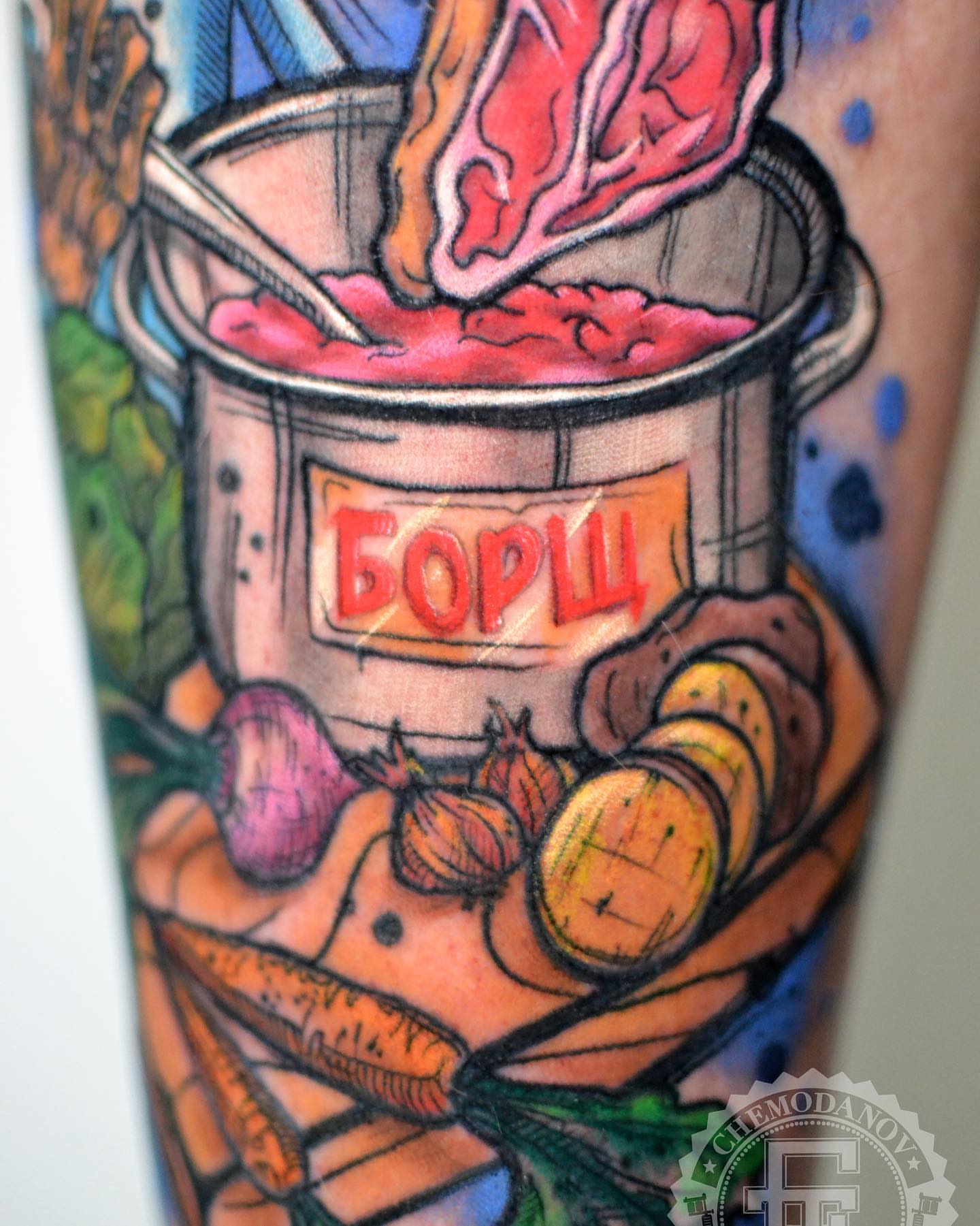 Tattoo by @chemodanov11 — american_traditional