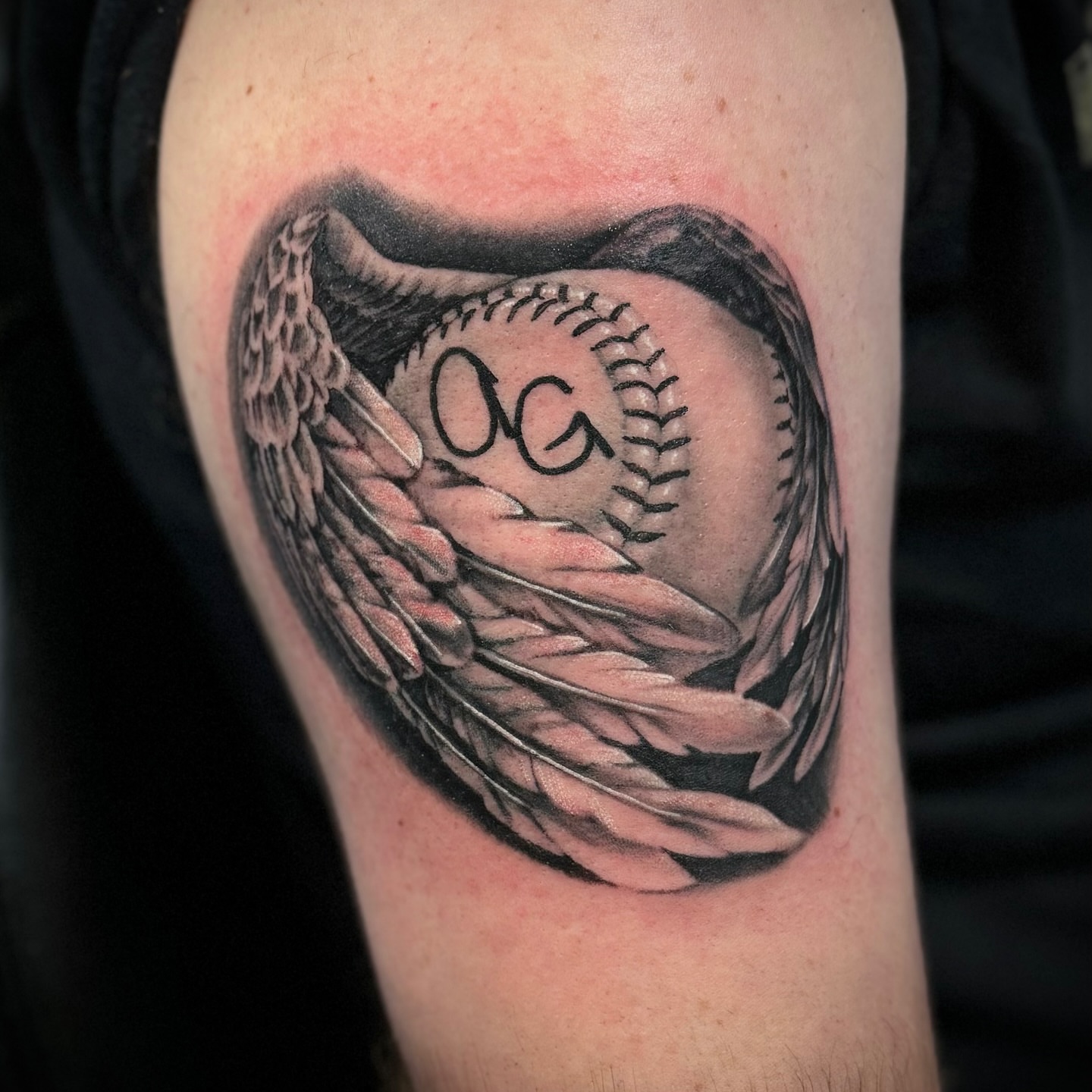 Tattoo by @aaronbeaudette — black_and_grey, realism