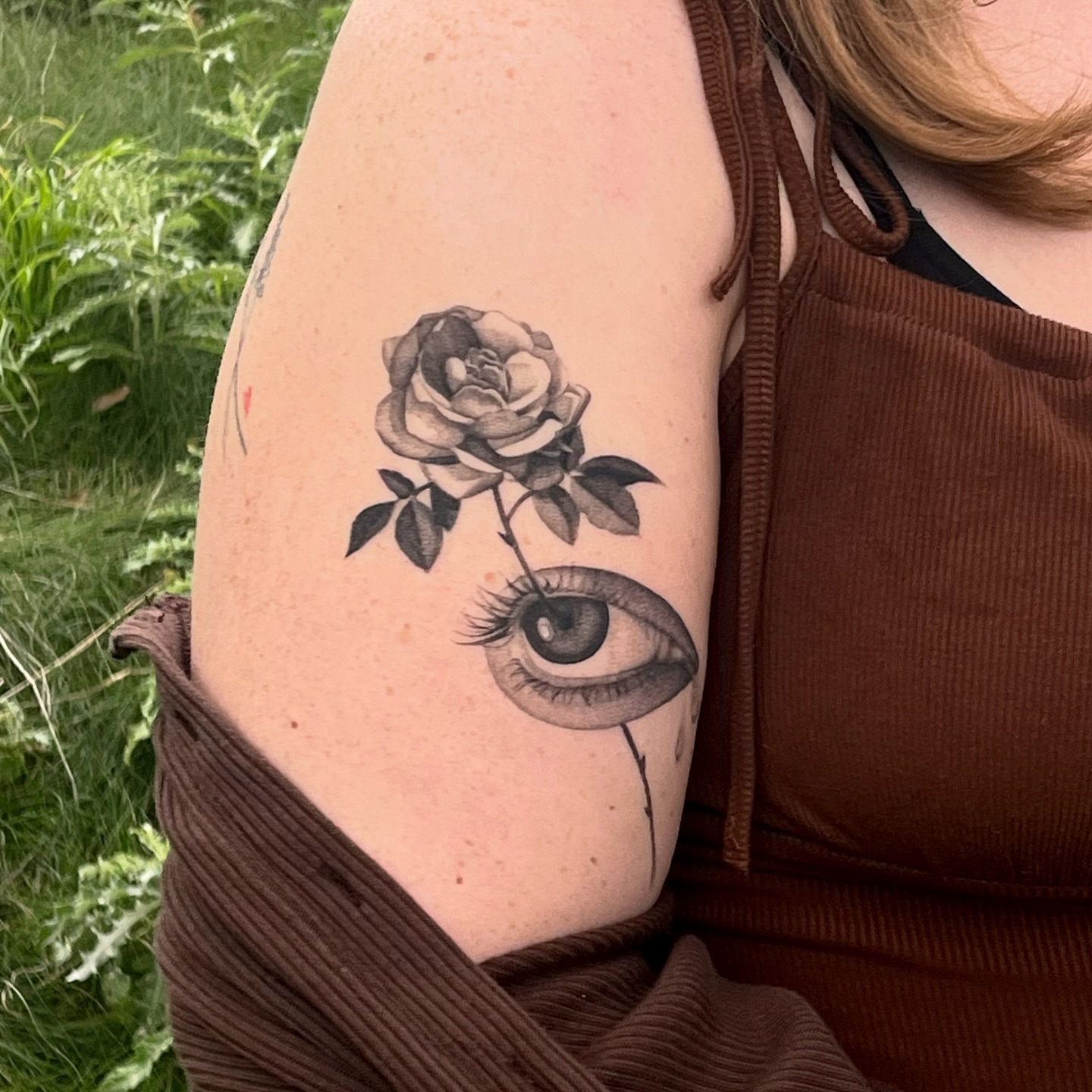 Tattoo by @domcozzaart — black_and_grey, realism