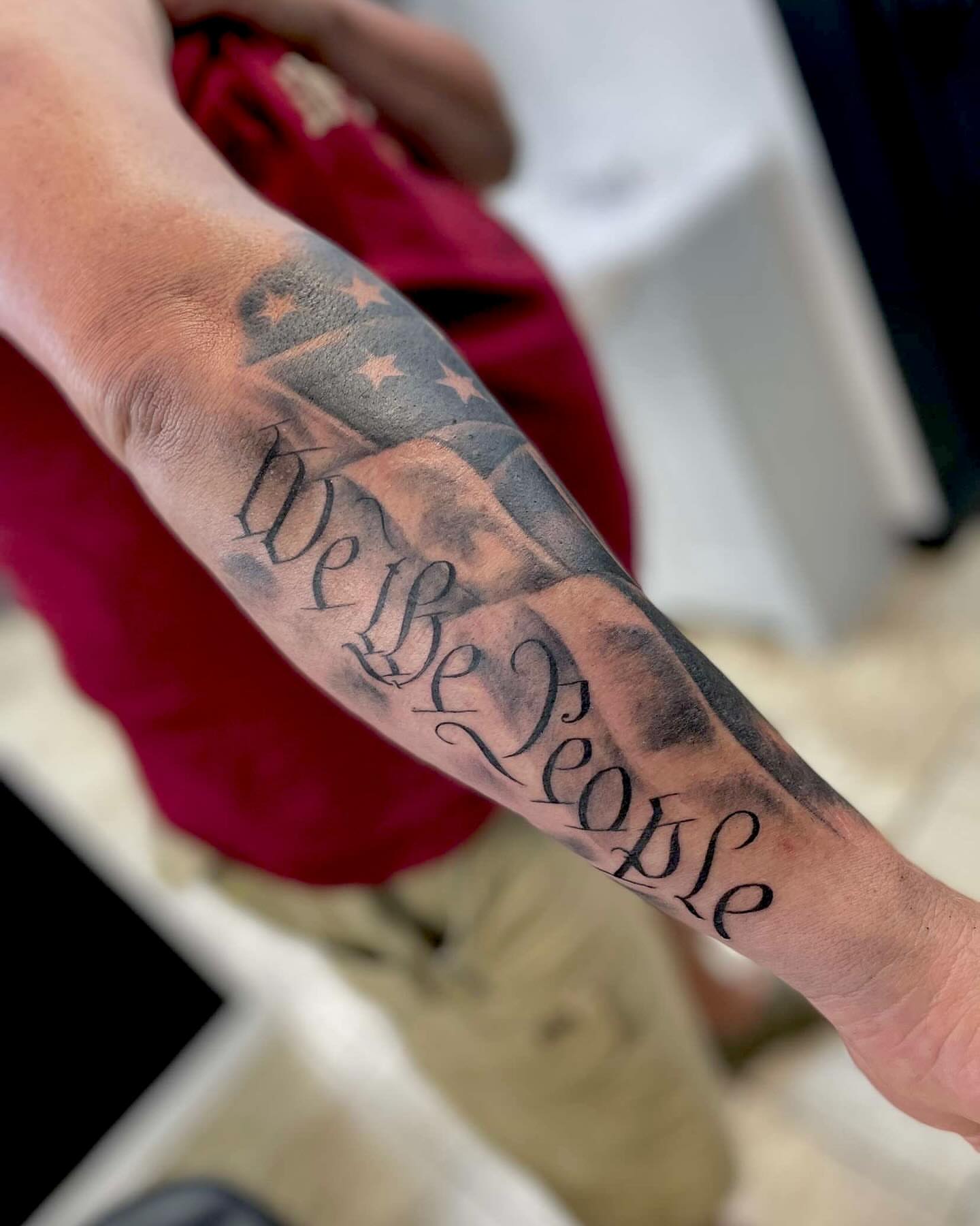 Tattoo by @inkbychuy — lettering_script