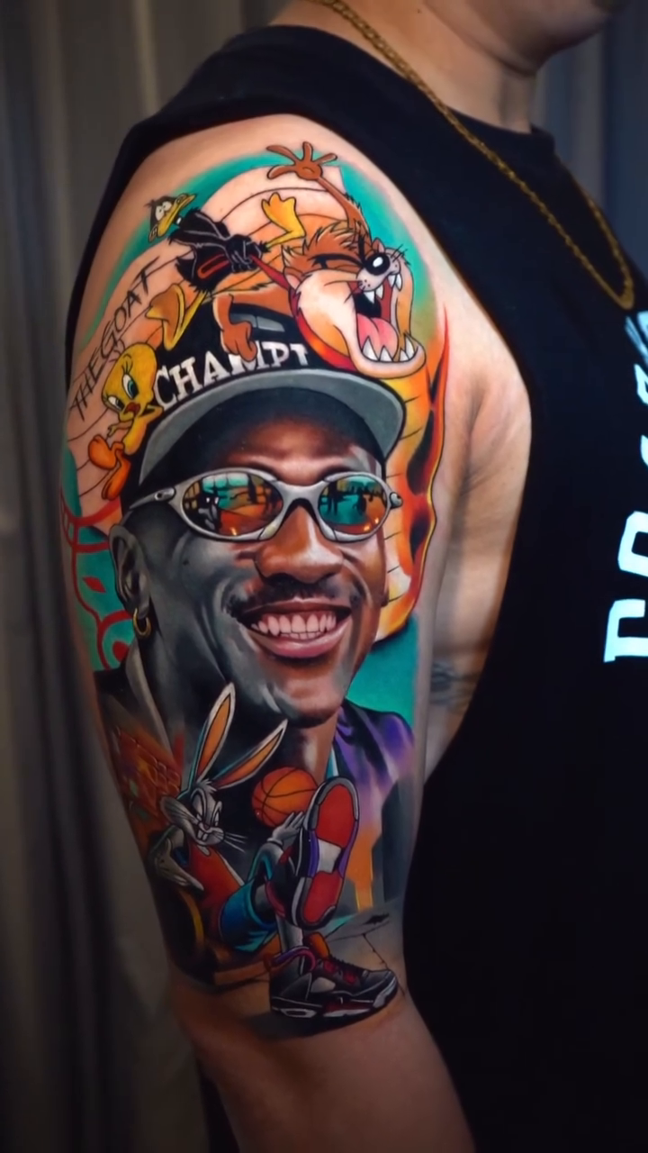 Tattoo by @jfrancistattoo — realism, new_school