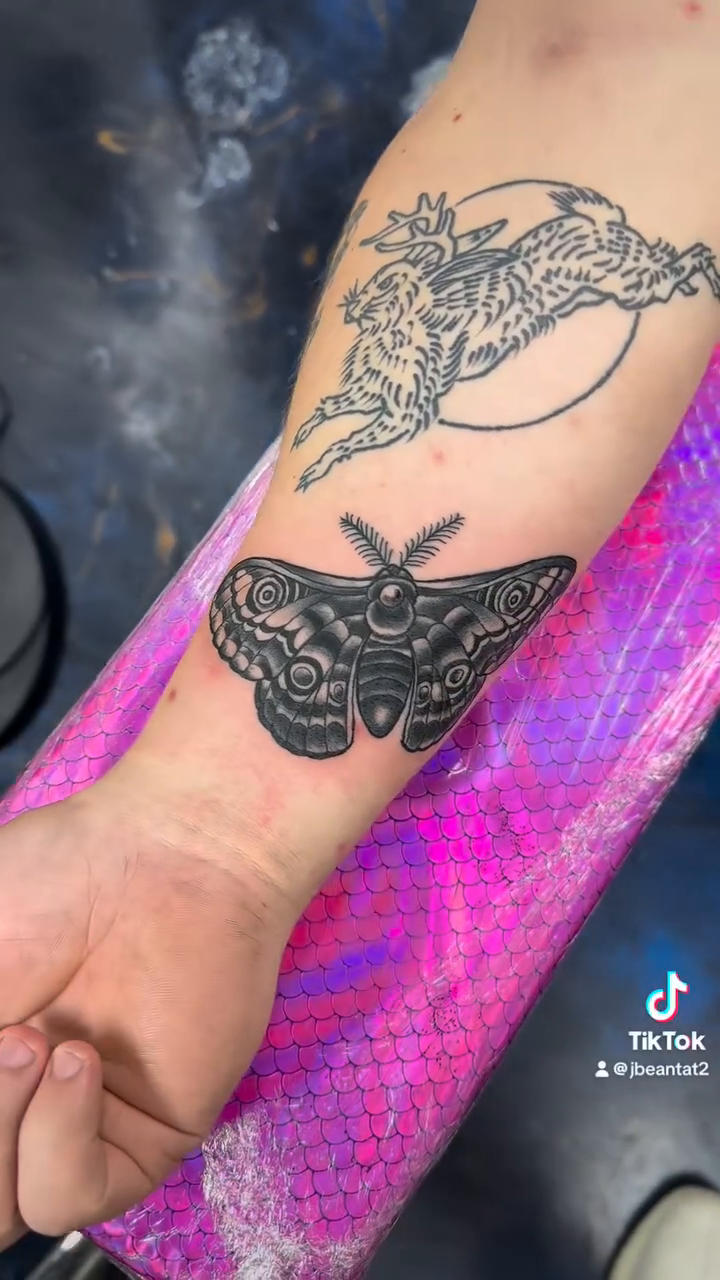 Tattoo by @jbeantat2 — black_and_grey, realism