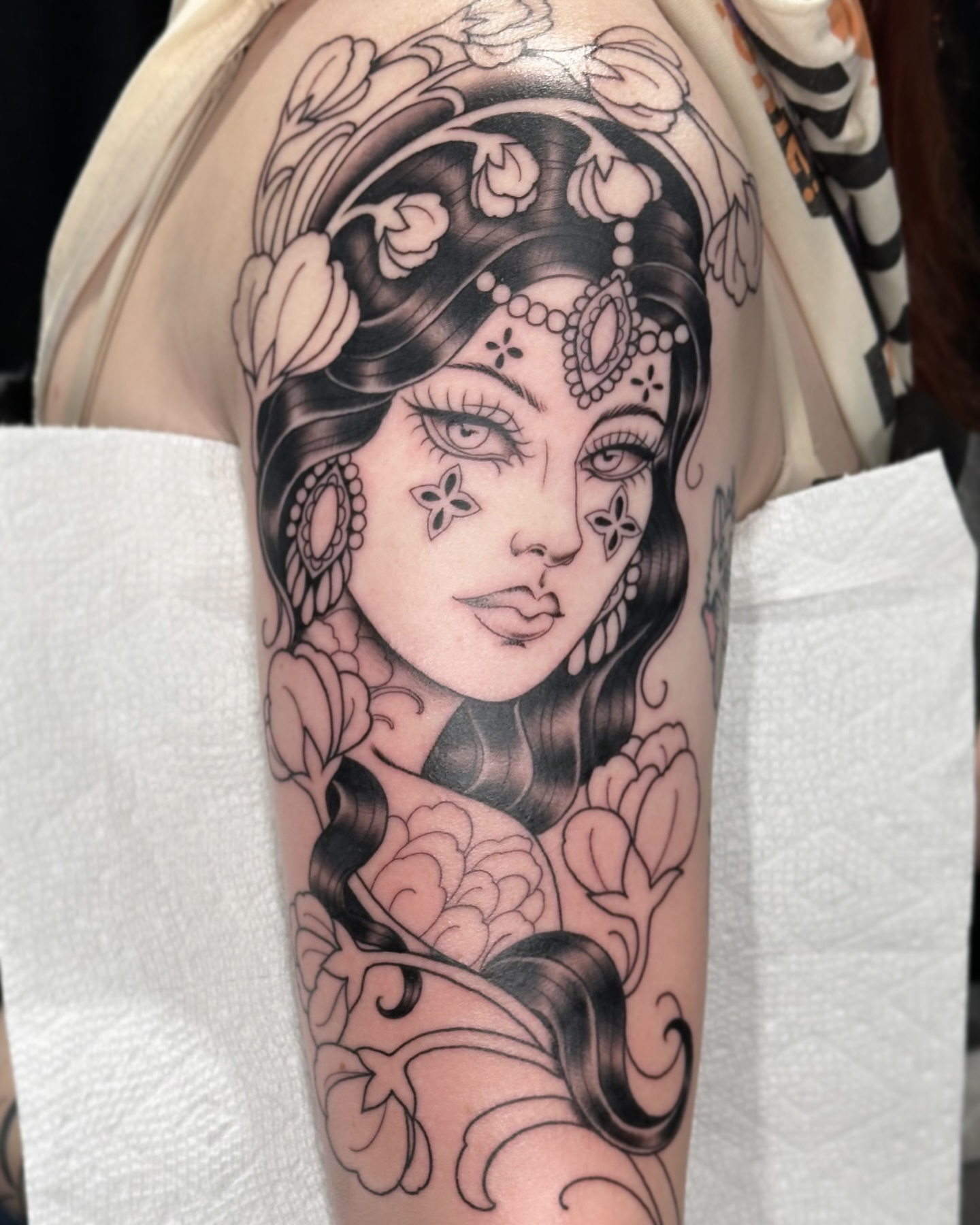 Tattoo by @meira_yael — chicano
