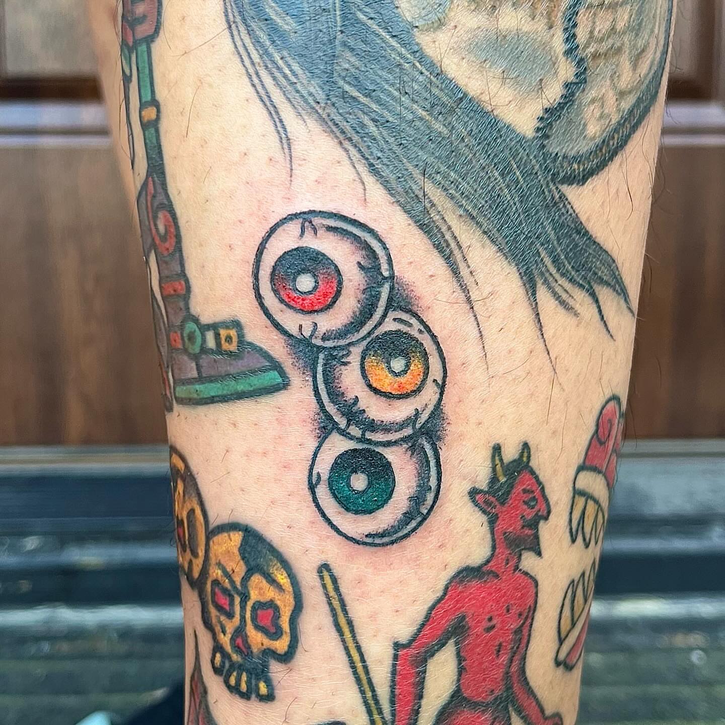 Tattoo by @atomicpanthertattoos — american_traditional