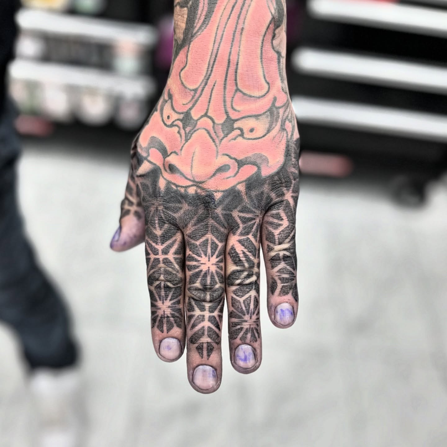 Tattoo by @mastercrae — geometric
