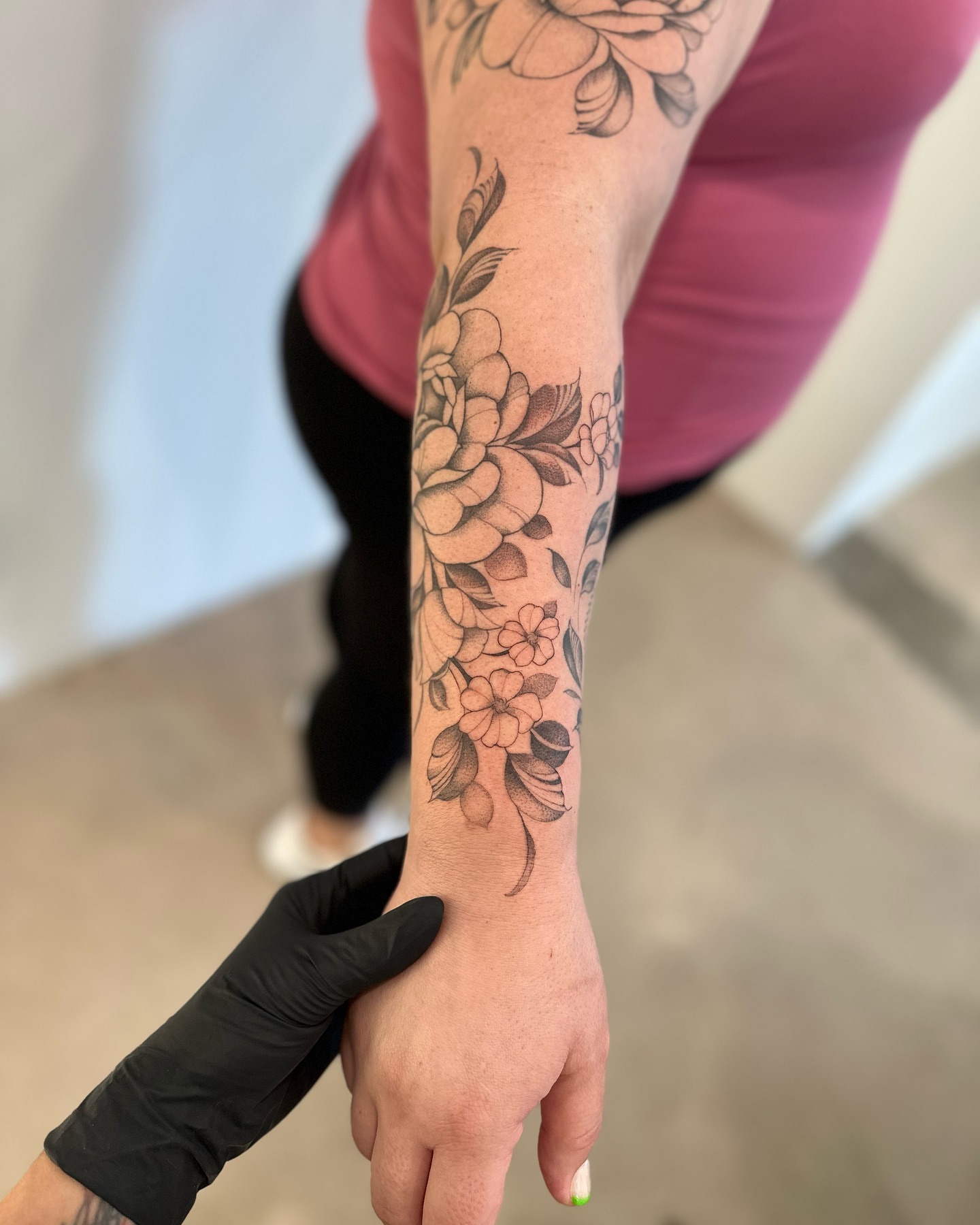 Tattoo by @michatattoos — black_and_grey