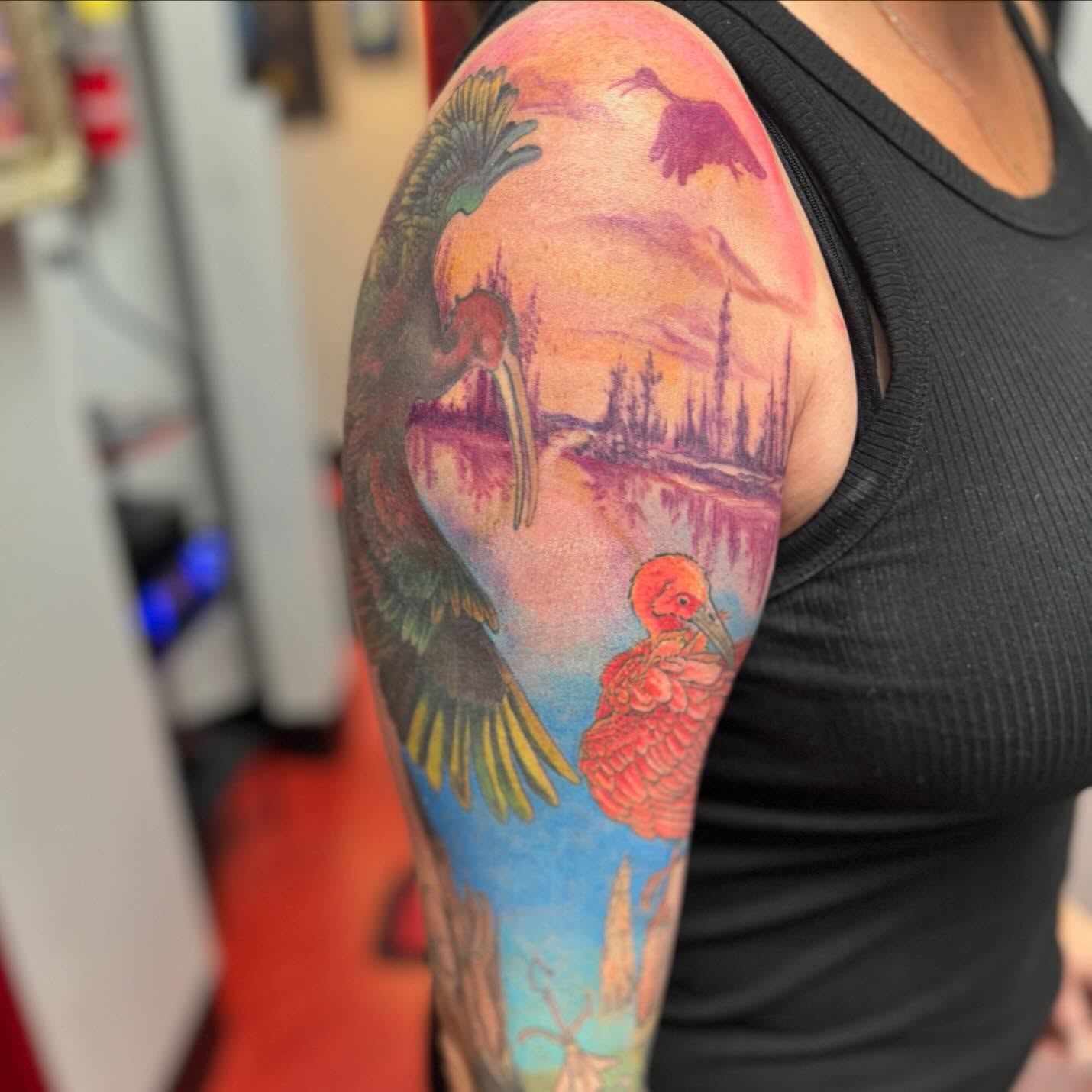Tattoo by @shabby_beatnik — watercolor, realism