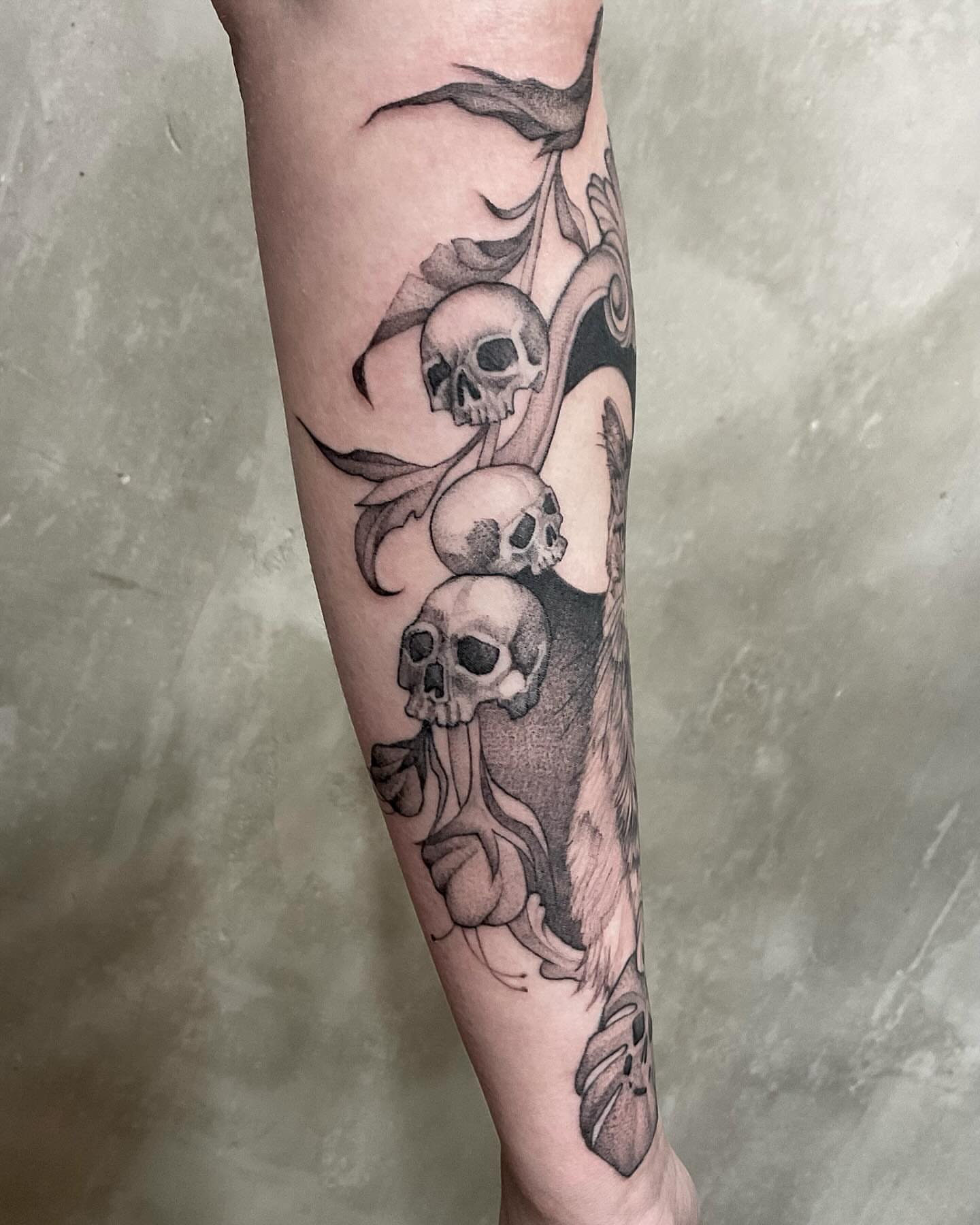 Tattoo by @ambrosia.tattoos — black_and_grey, realism
