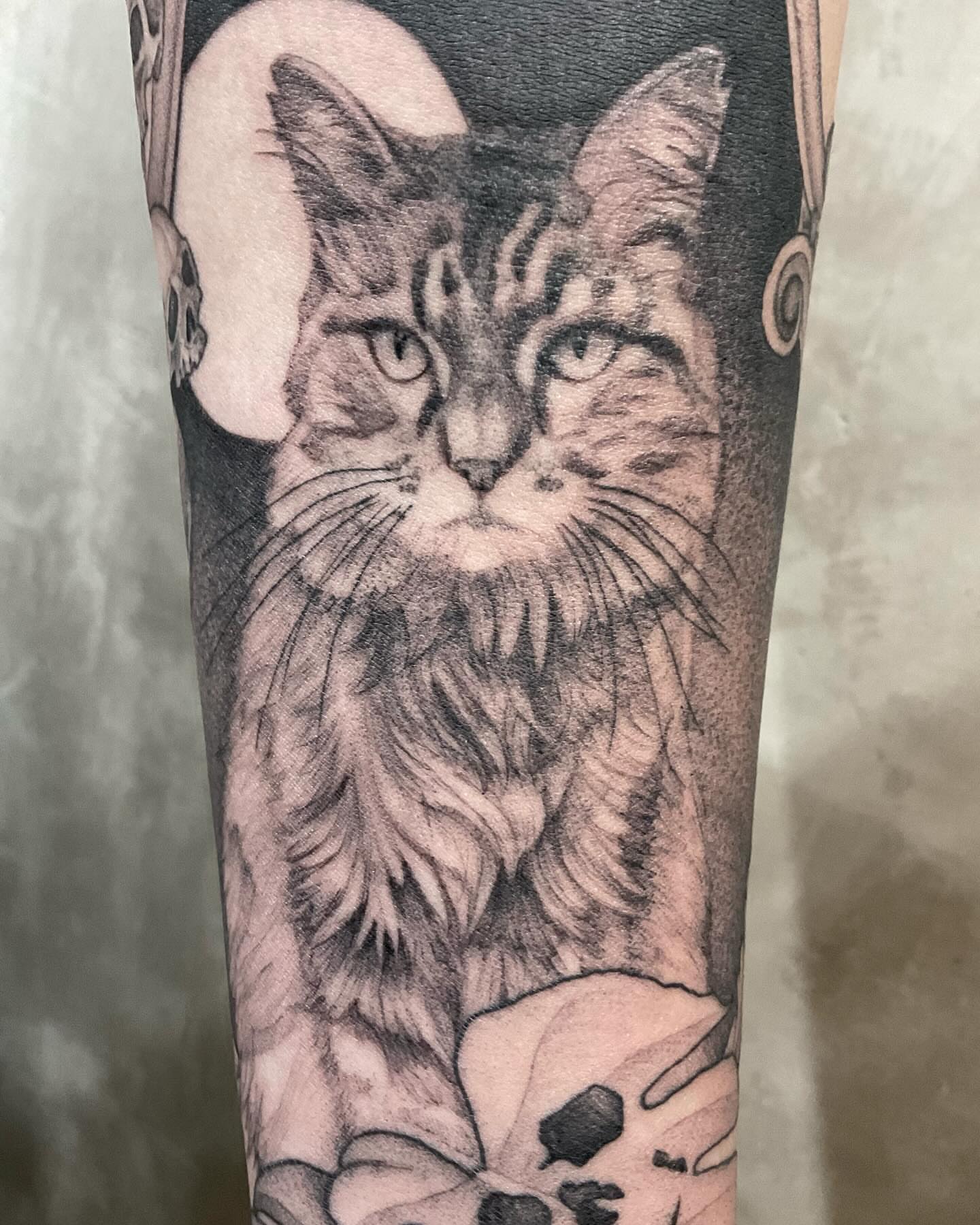 Tattoo by @ambrosia.tattoos — realism, black_and_grey