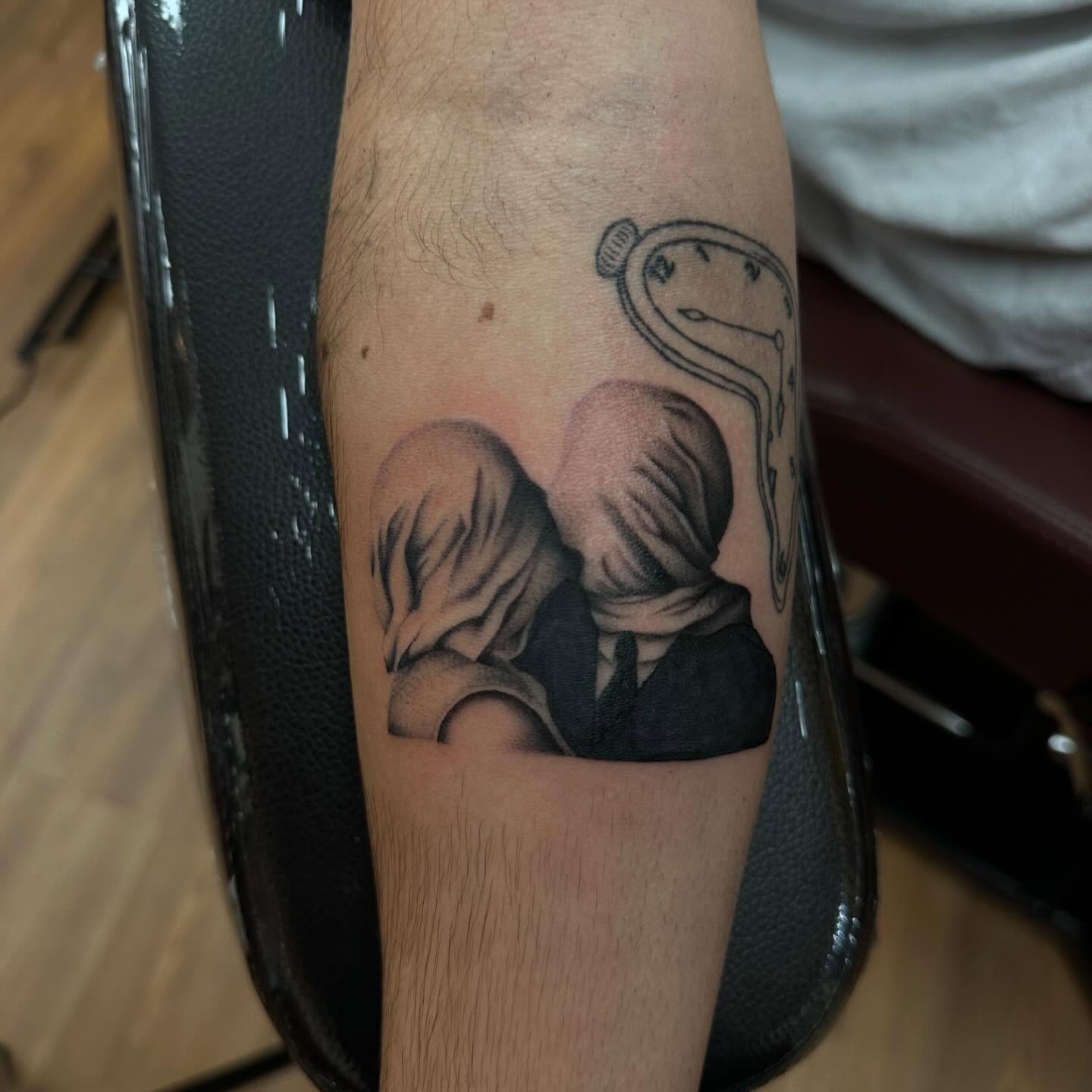 Tattoo by @raeofsunshine.tts — black_and_grey, realism