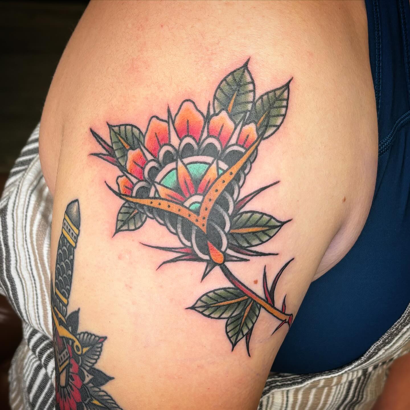 Tattoo by @amberntattoos — american_traditional