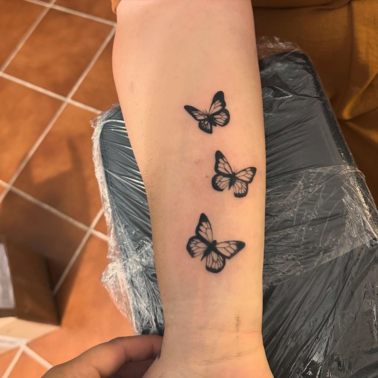 Tattoo by @_therosetattoo_ — black_and_grey