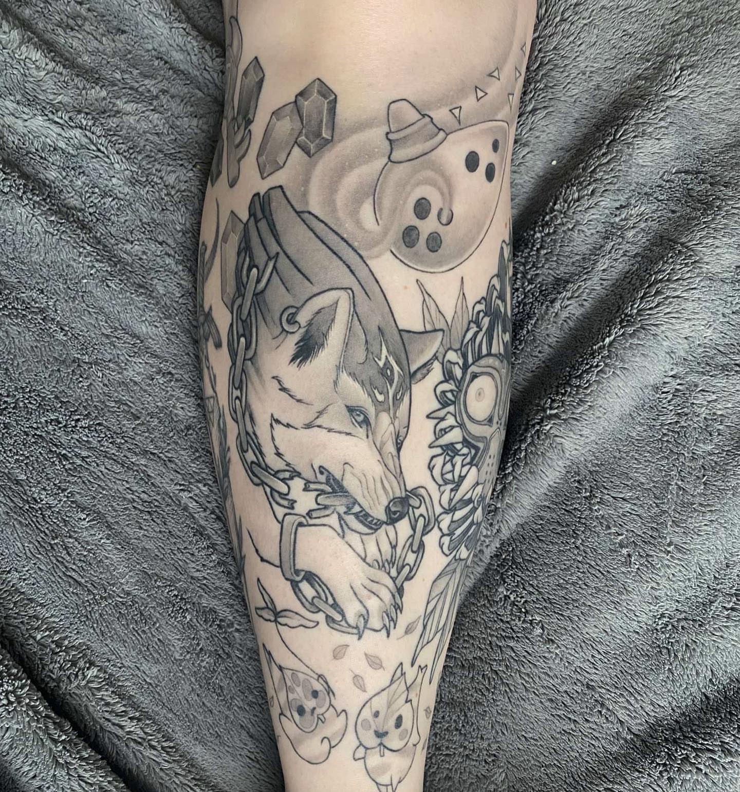 Tattoo by @asfk.art — black_and_grey, realism