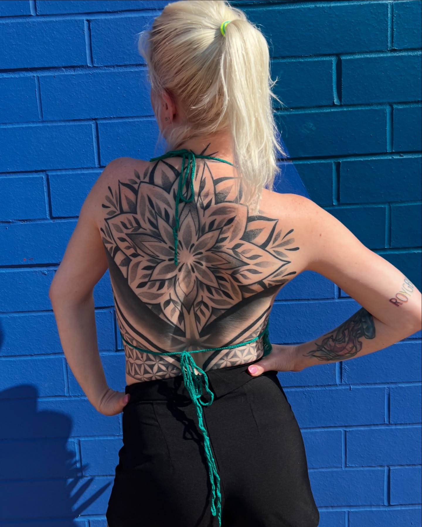 Tattoo by @tru_blu_tattoos — geometric